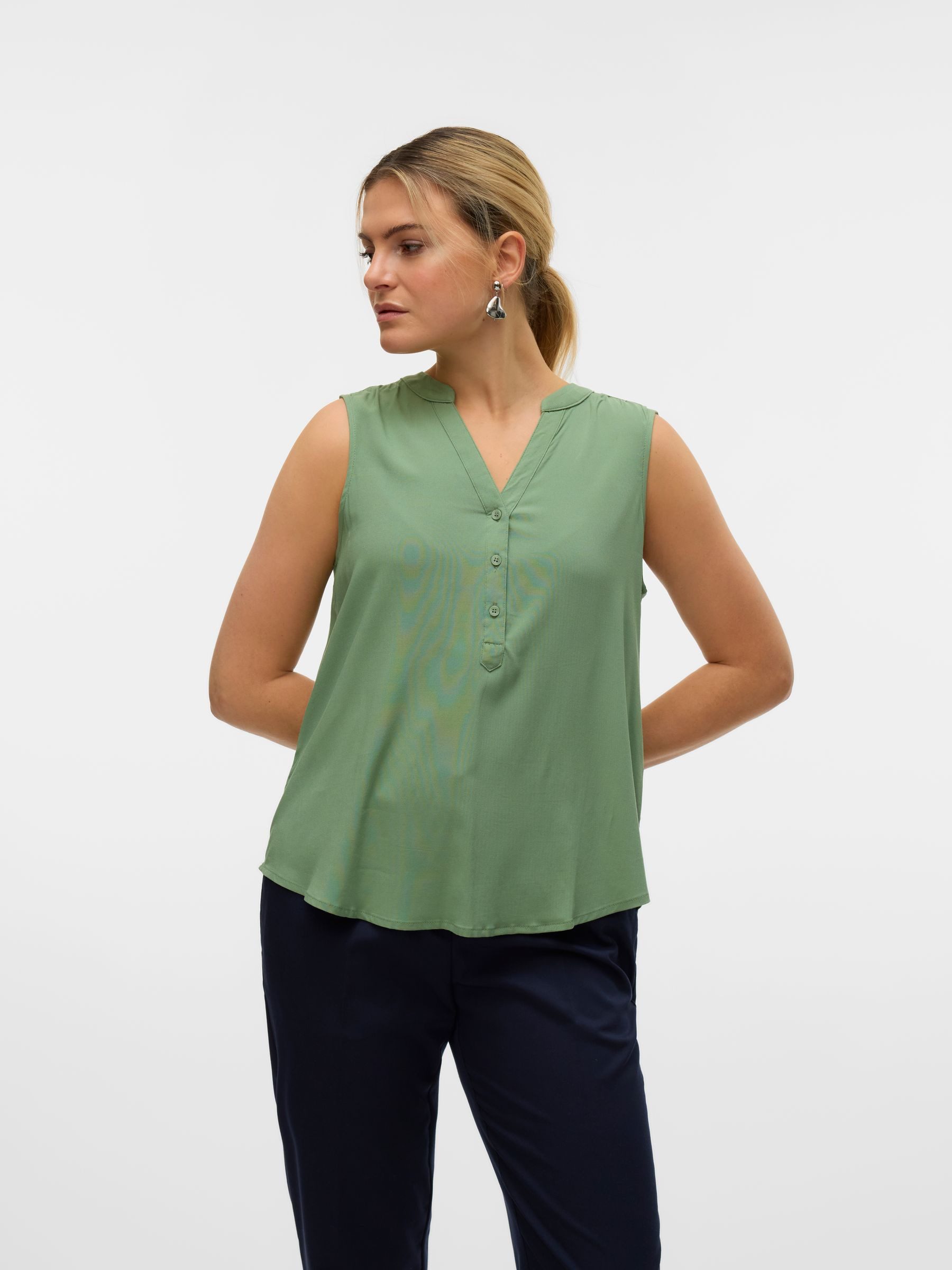 Vero Moda Blusenshirt Ärmelloses Design mit günstig online kaufen