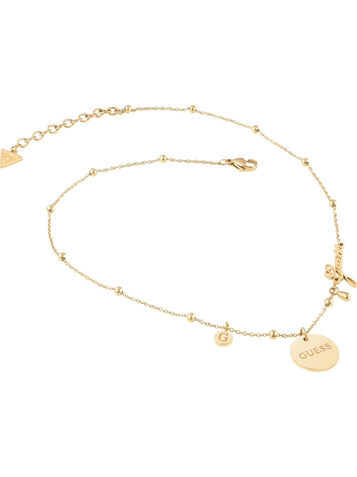 Guess Edelstahlkette Guess Damen-Kette GREEK PEONY Edelstahl