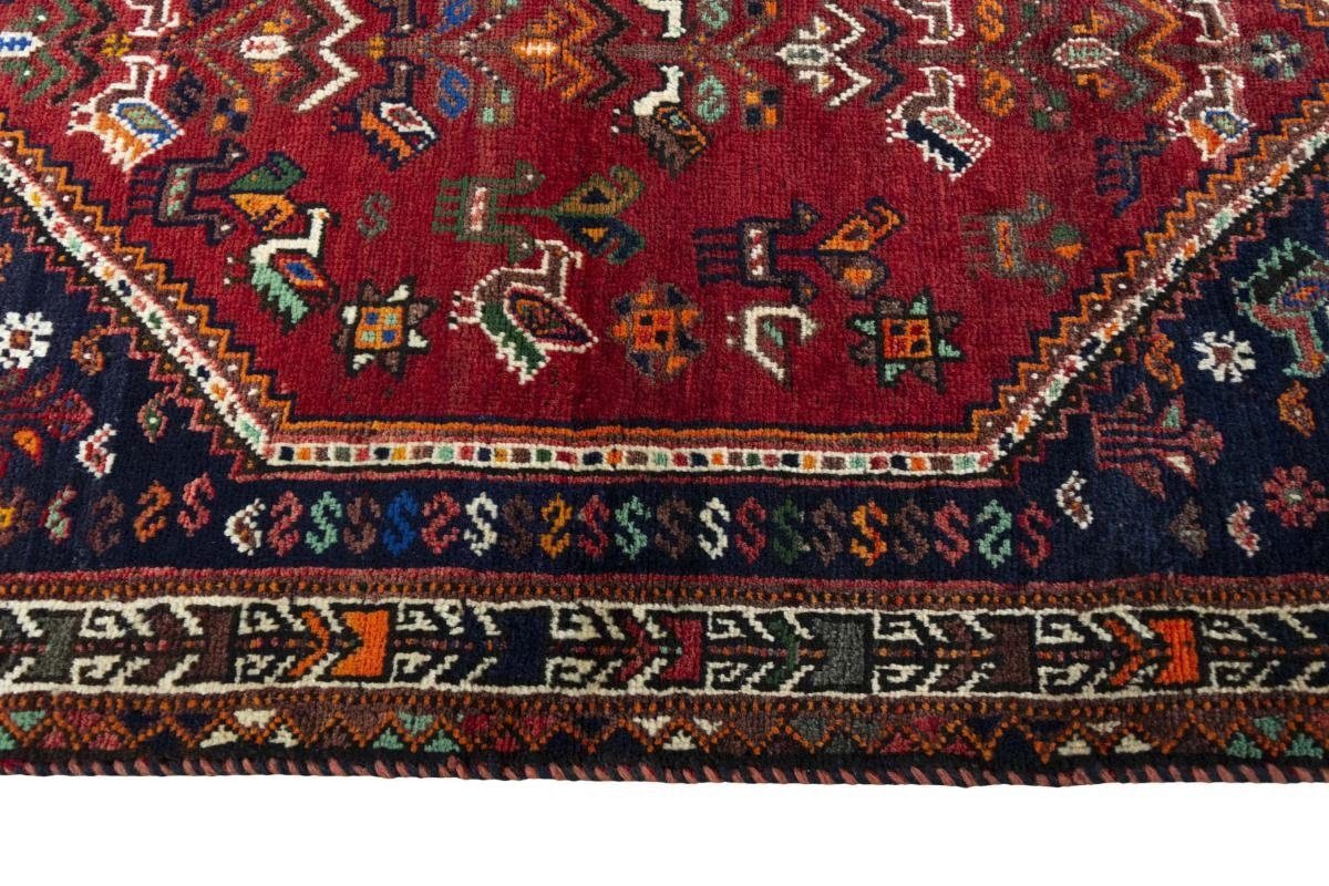 Orientteppich Shiraz 108x168 Handgeknüpfter mm Perserteppich, Höhe: Orientteppich Nain rechteckig, Trading, / 10