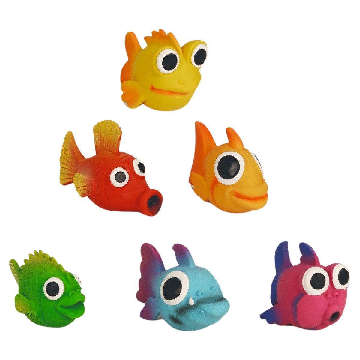 Beeztees Tierquietschie Hundespielzeug Fisch aus Latex günstig online kaufen