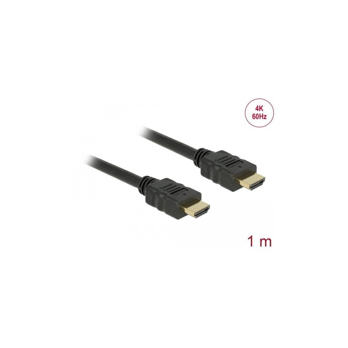 Delock Kabel High Speed HDMI mit Ethernet HDMI A Stecker > HDMI... Computer-Kabel, HDMI-A, HDMI (100,00 cm)