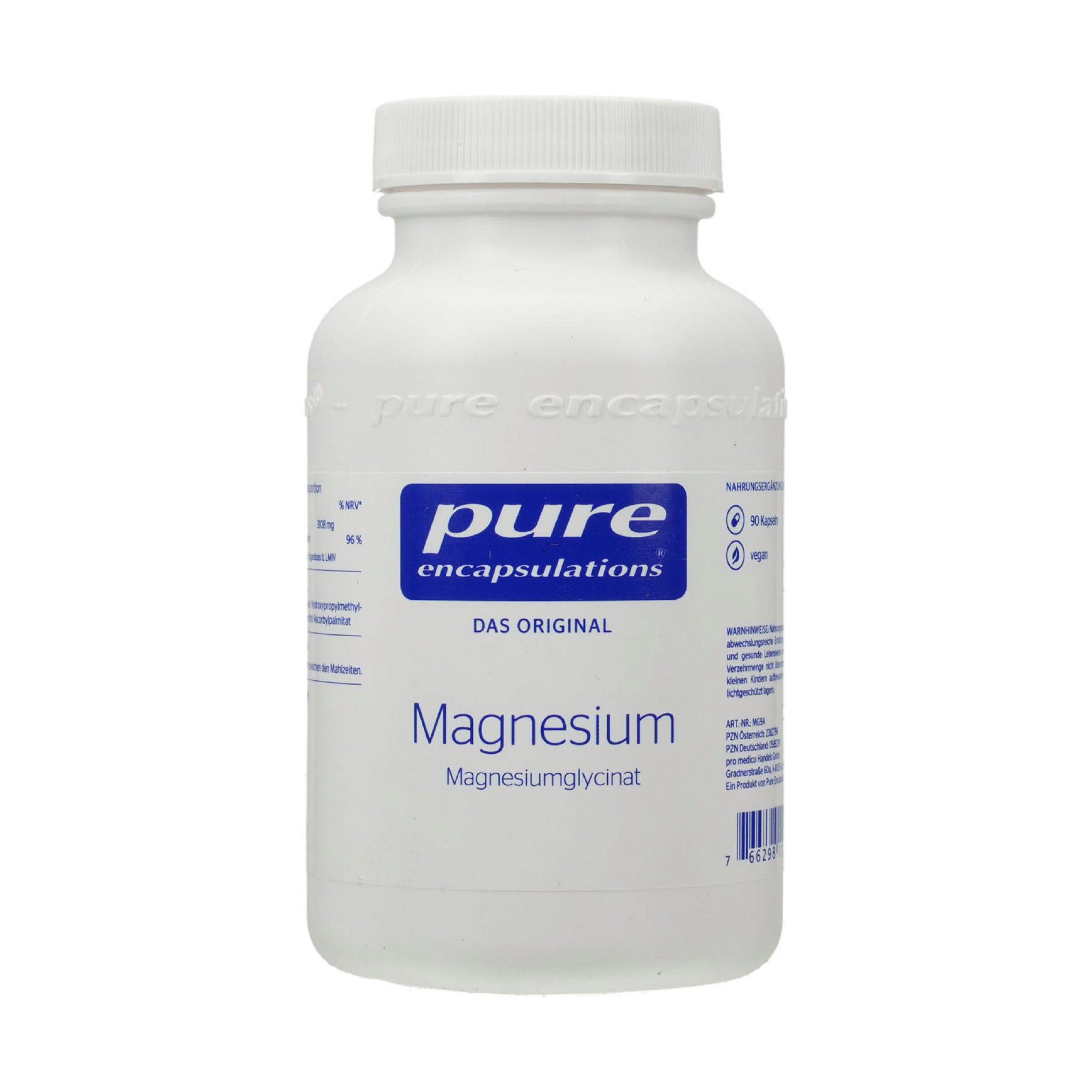 pro medico GmbH PURE ENCAPSULATIONS Magnesium Magn.Glycinat Kapseln Kapsel