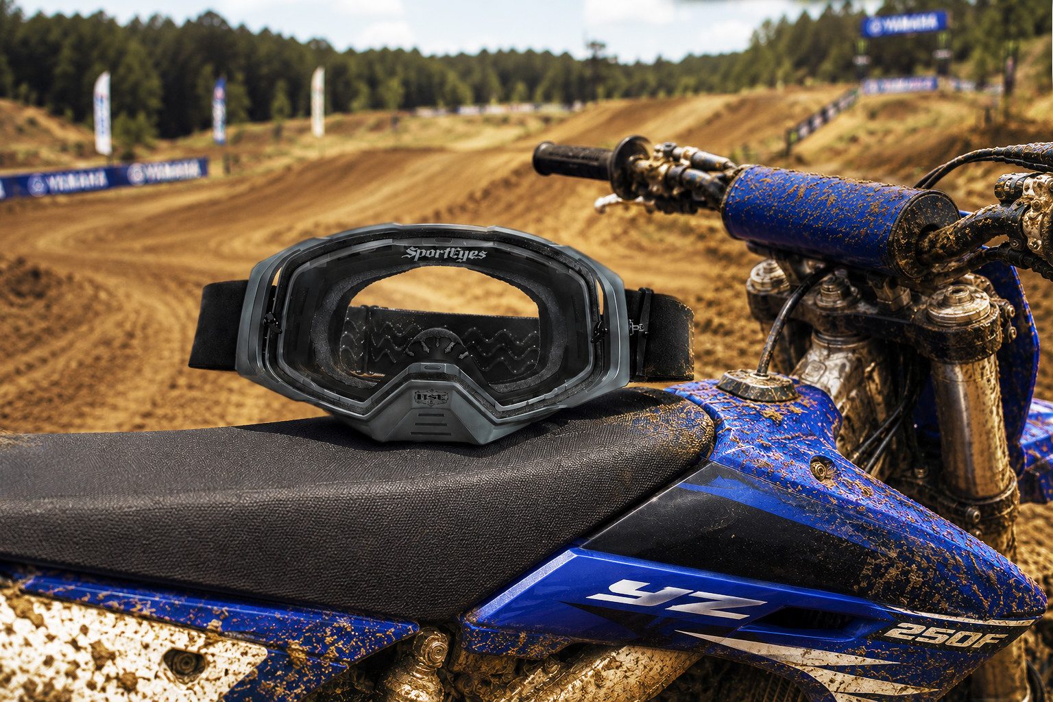 HSE - SportEyes Motorradbrille DIRTMASTER, Crossbrille