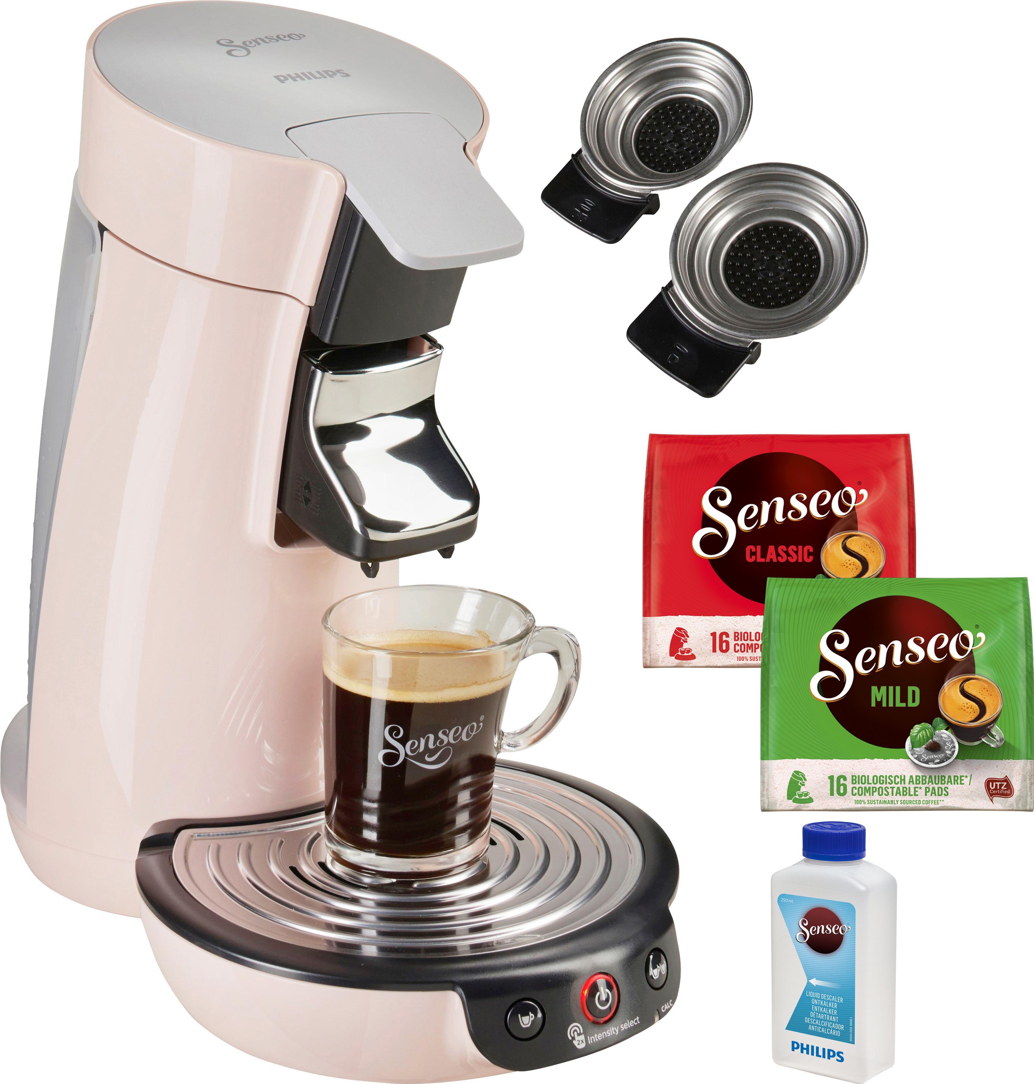 Senseo Kaffeepadmaschine SENSEO® Viva Café HD6563/30, inkl. Gratis-Zugaben  im Wert von 14,- UVP online kaufen | OTTO