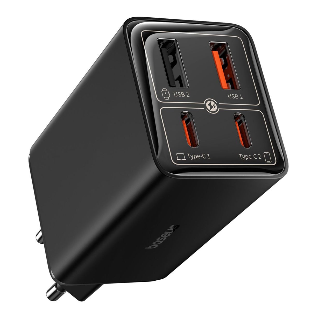 Baseus GaN6 Pro 65W EU inkl. Ladekabel 1m USB-Ladegerät