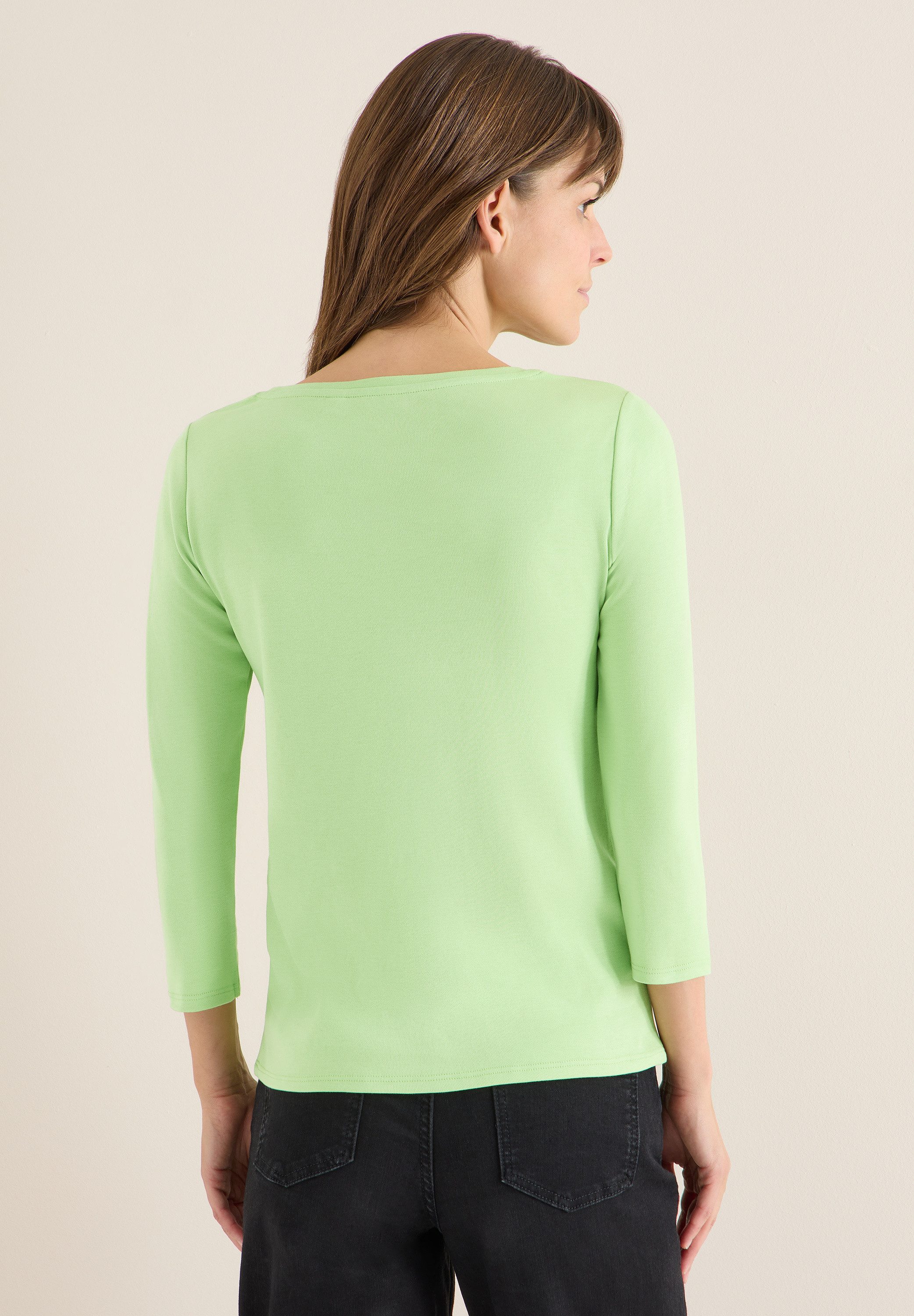 CECIL 3/4-Arm-Shirt aus reiner Baumwolle – Bild 3 von 5
