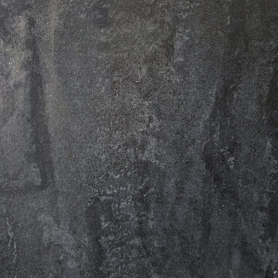 Vladon Esstisch Life (Tischplatte ausziehbar), 120 / 160 x 75 x 80 cm Holzkohle Optik