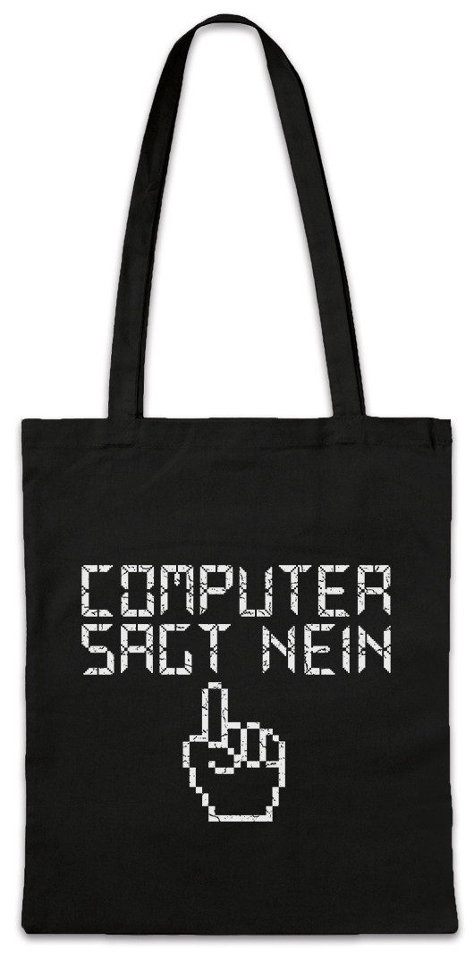 Beuteltasche Computer Sagt Nein Stofftasche Programmierer Informatiker Nerd