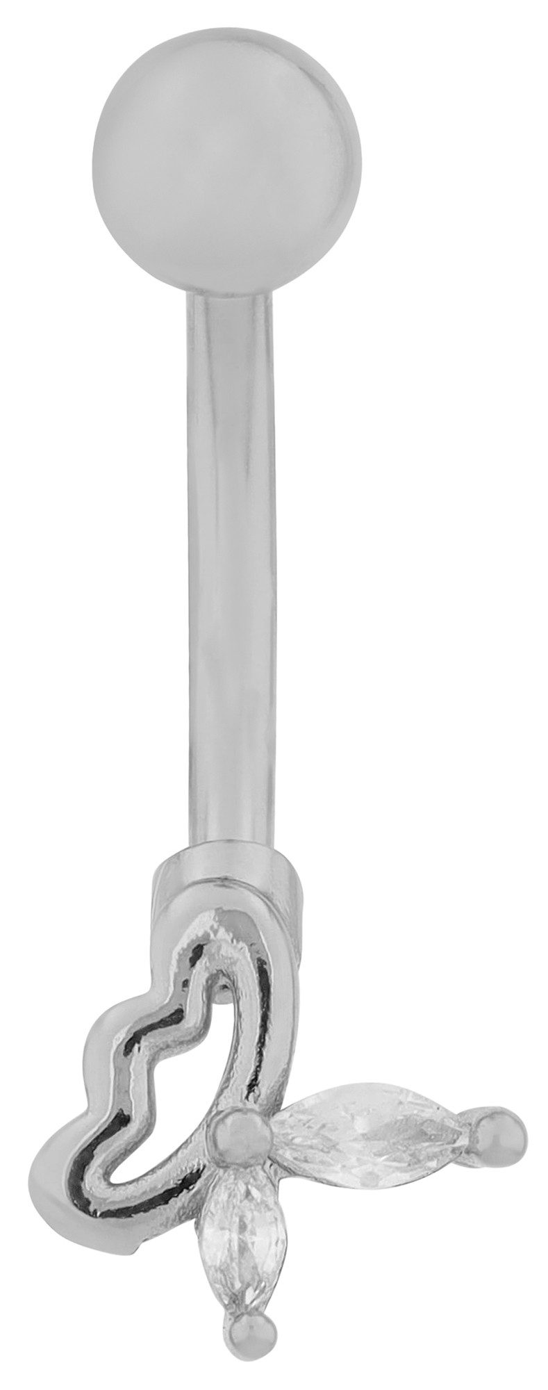 Bauchnabelpiercing Zirkonia