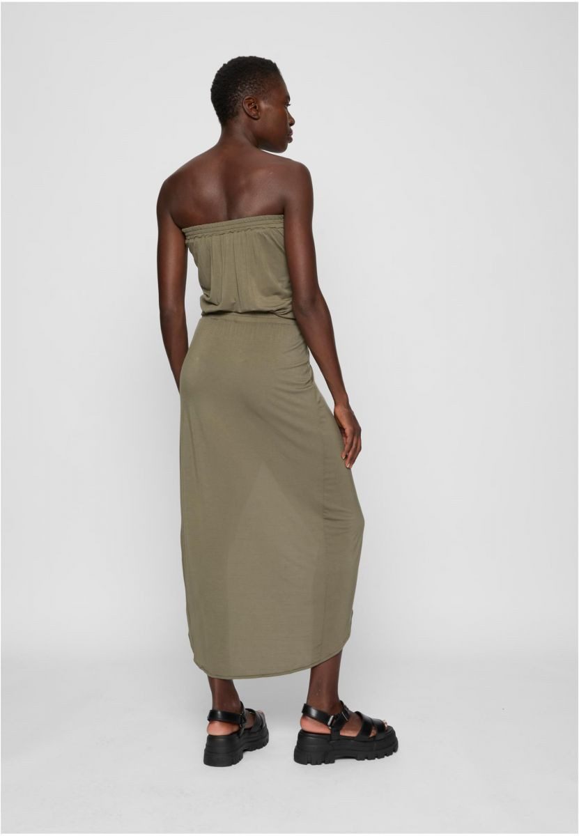 URBAN CLASSICS Sweatkleid Damen Viscose Bandeau Dress günstig online kaufen
