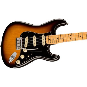 Fender E-Gitarre, American Ultra Luxe Stratocaster MN 2-Color Sunburst - E-Gitarre