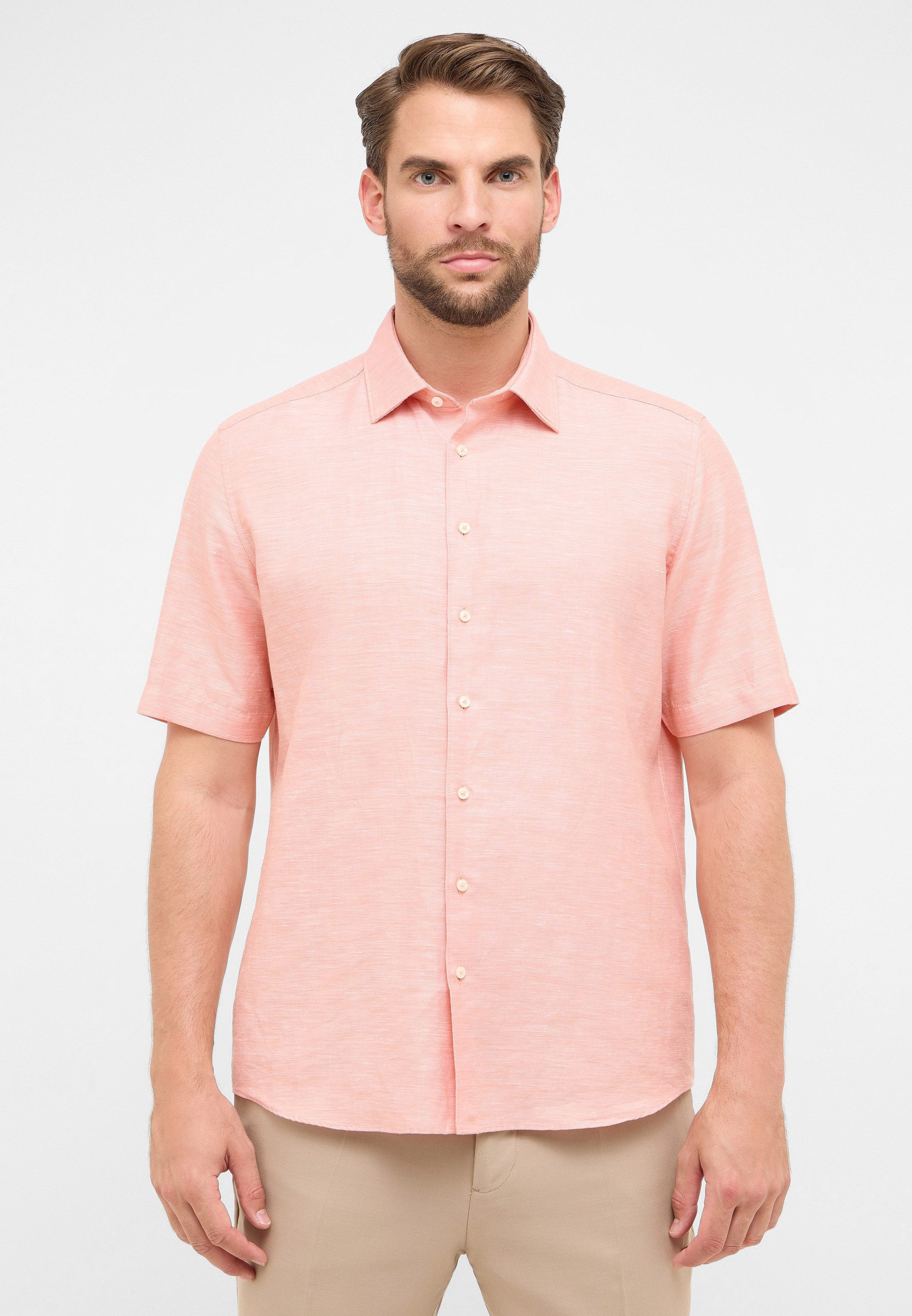 Eterna Kurzarmhemd COMFORT FIT EASY IRON (bügelleicht) günstig online kaufen