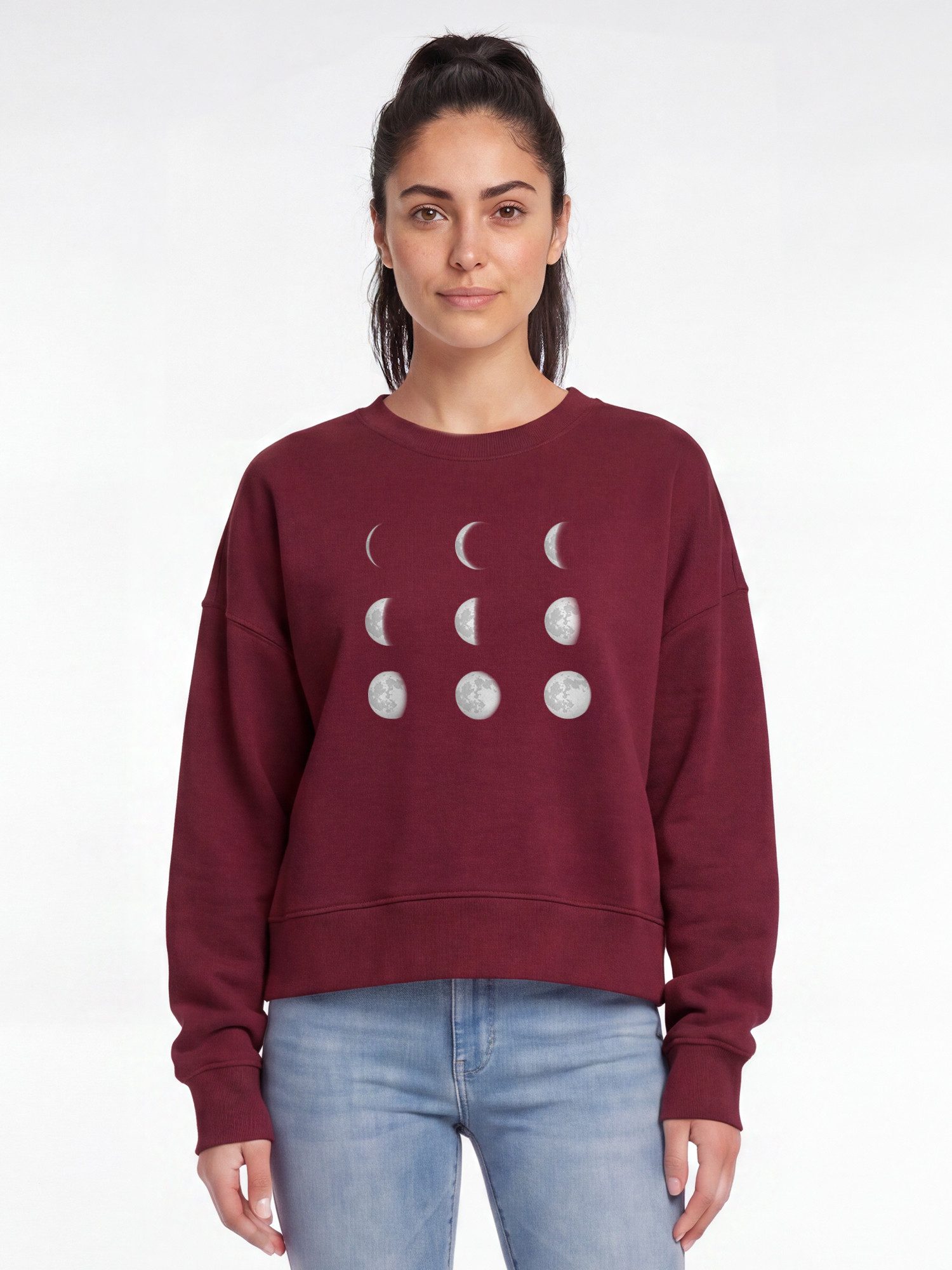 wat? Apparel Sweatshirt Moonphases