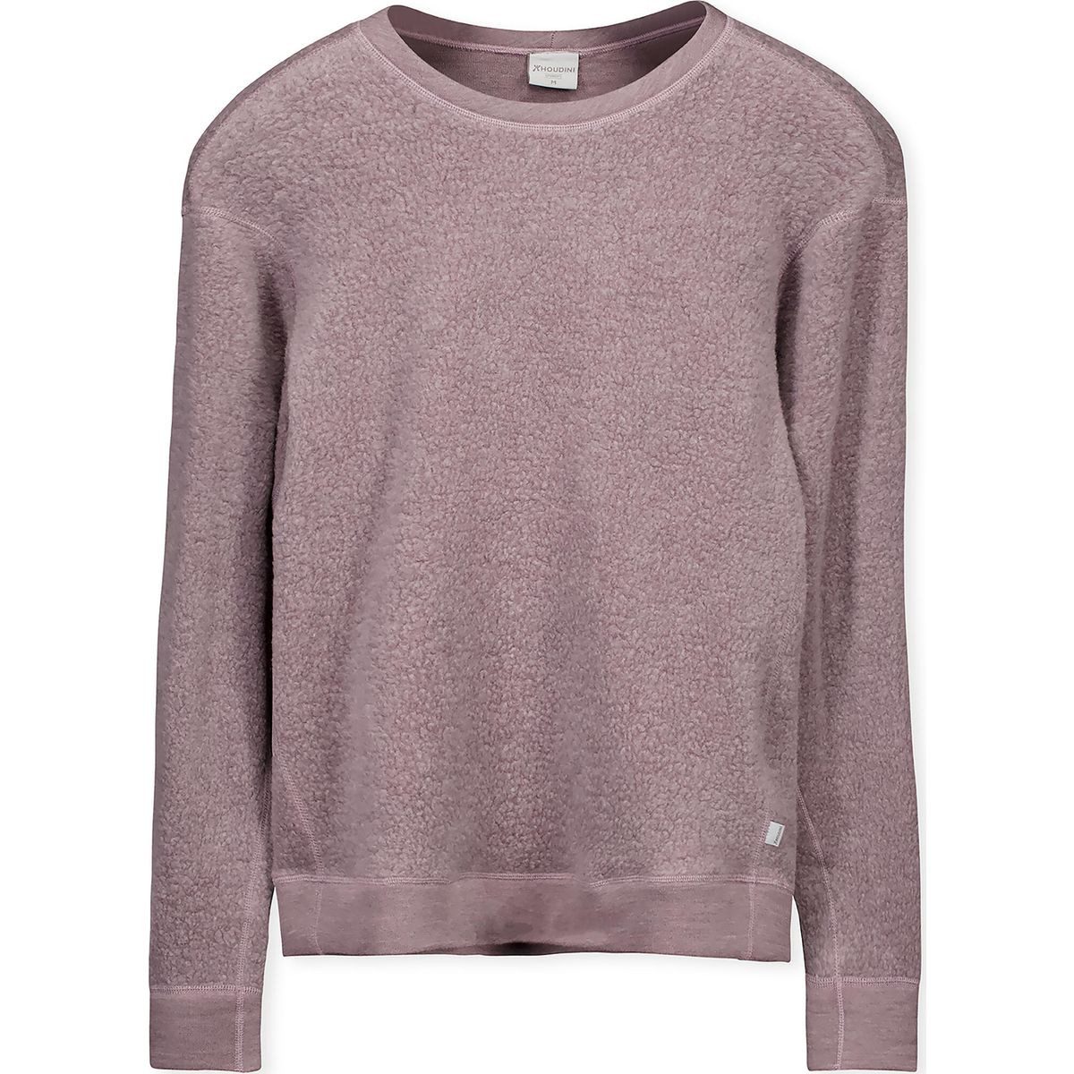 Houdini Fleecepullover W's Alto Wool Crew Warmer, umweltfreundlicher Midlayer aus Merinowolle und Tencel®