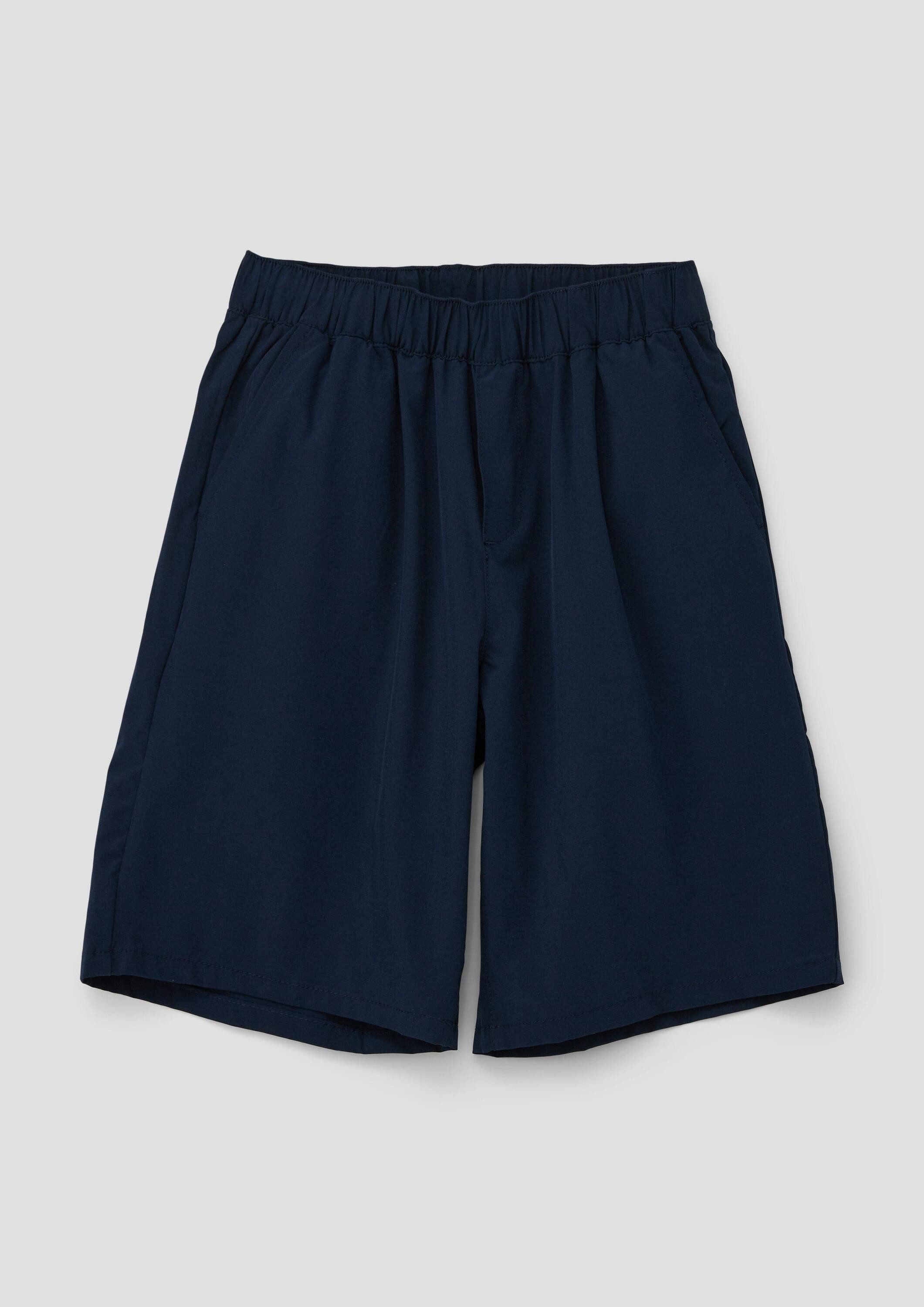 s.Oliver Шорты Hose Bermuda mit Elastikbund in Leinen-Optik