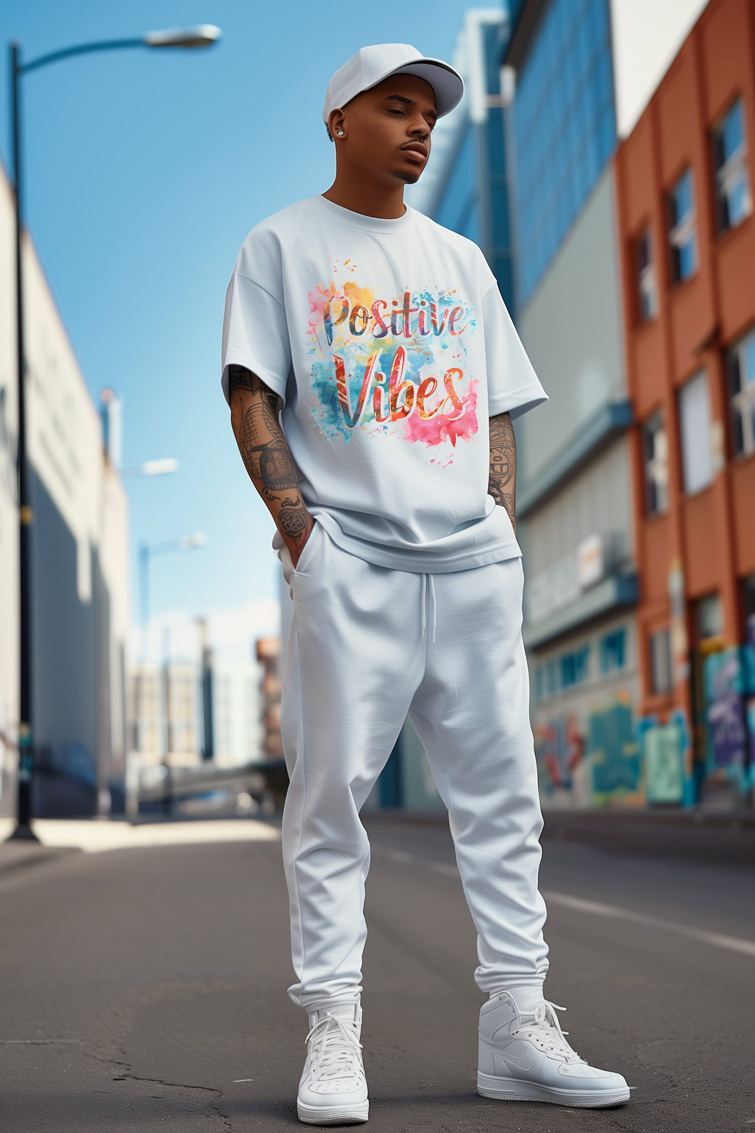 Reichstadt Print-Shirt Herren Oversized T-Shirt 24RS057 Verschiedene trendige und stilvolle Prints