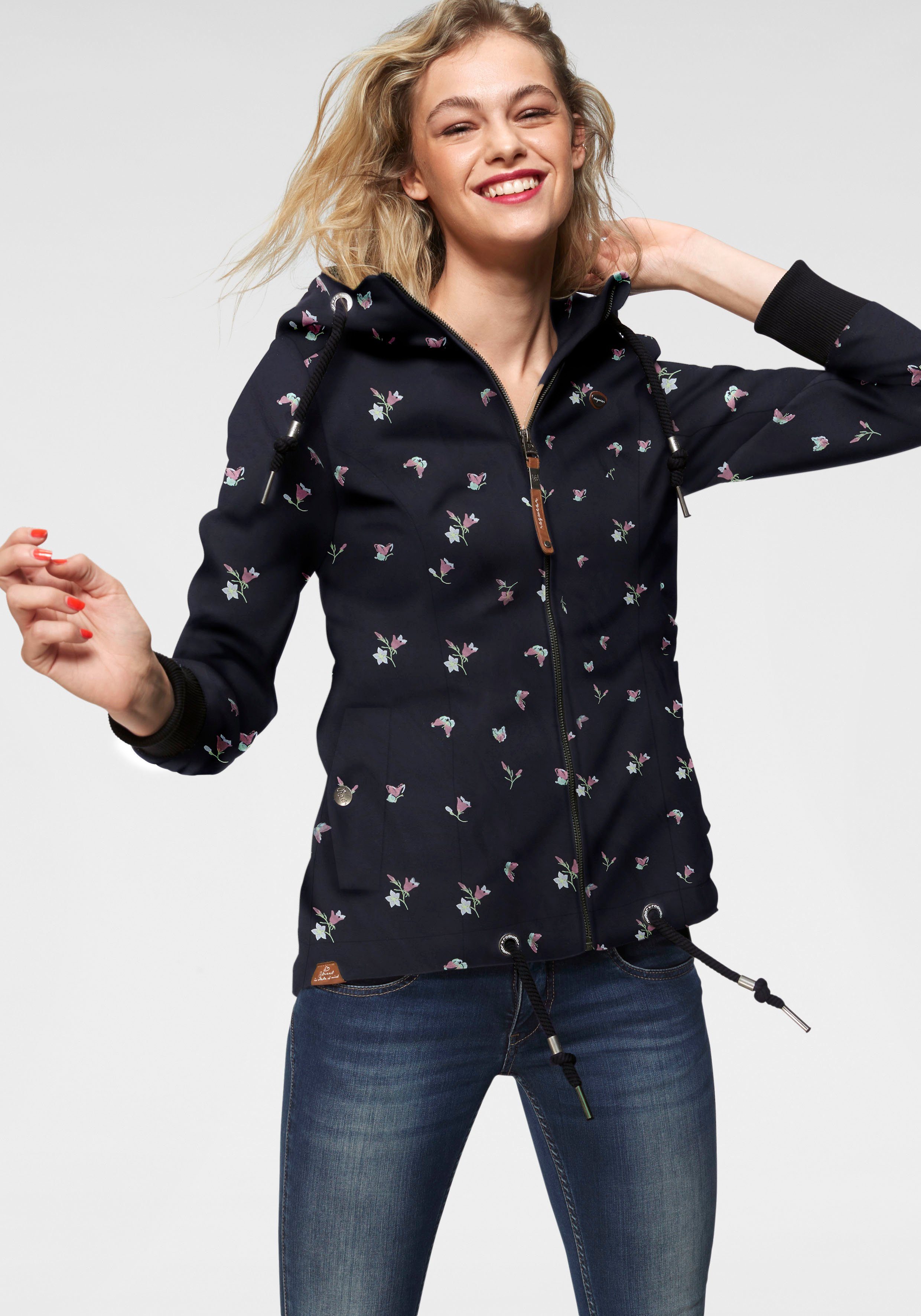 Ragwear Outdoorjacke DANKA Urban Streetwear- Übergangs-Style mit Kapuze günstig online kaufen