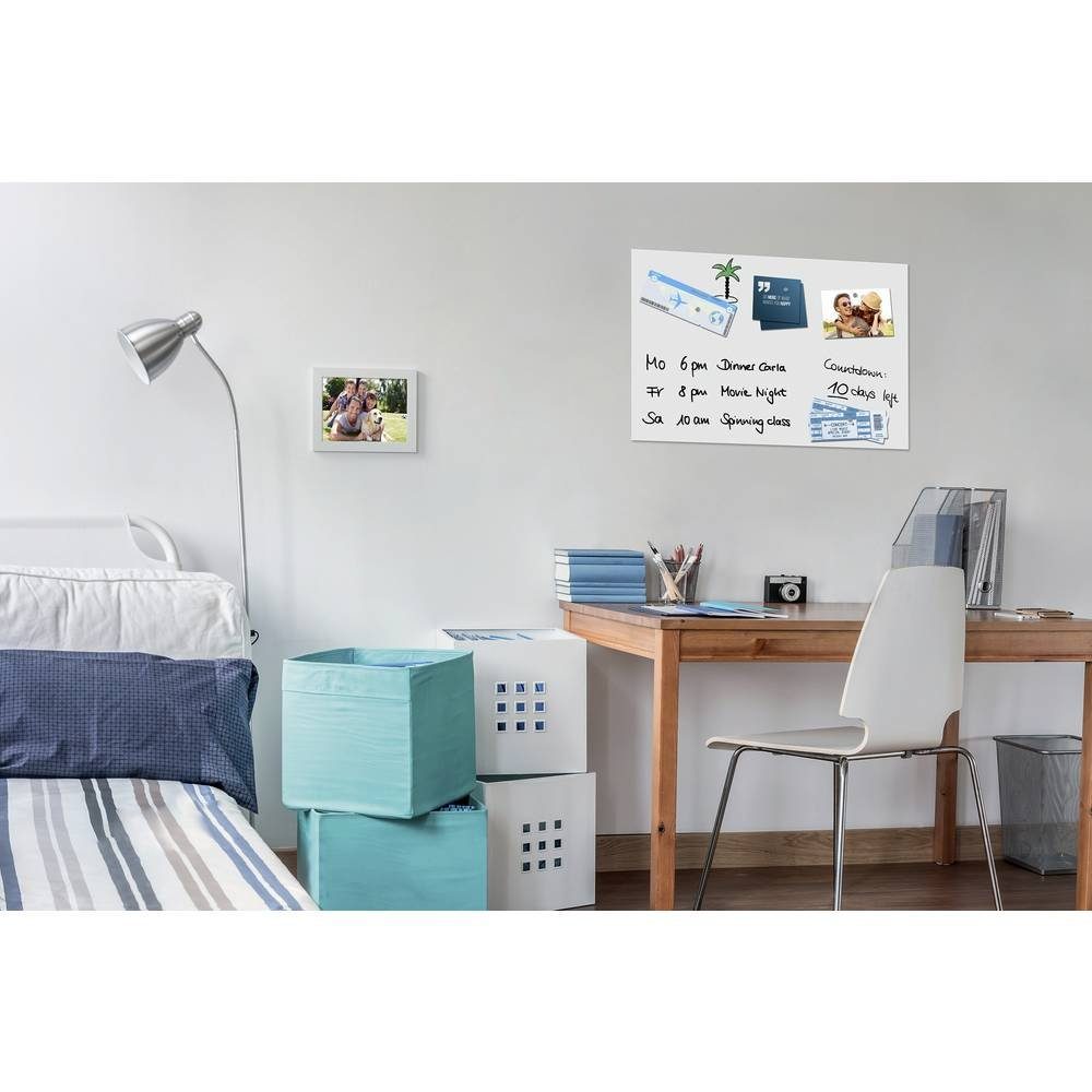 Sigel Magnettafel Glas-Magnettafel, 60x40 cm, rein B1200, Quer- oder Hochformat
