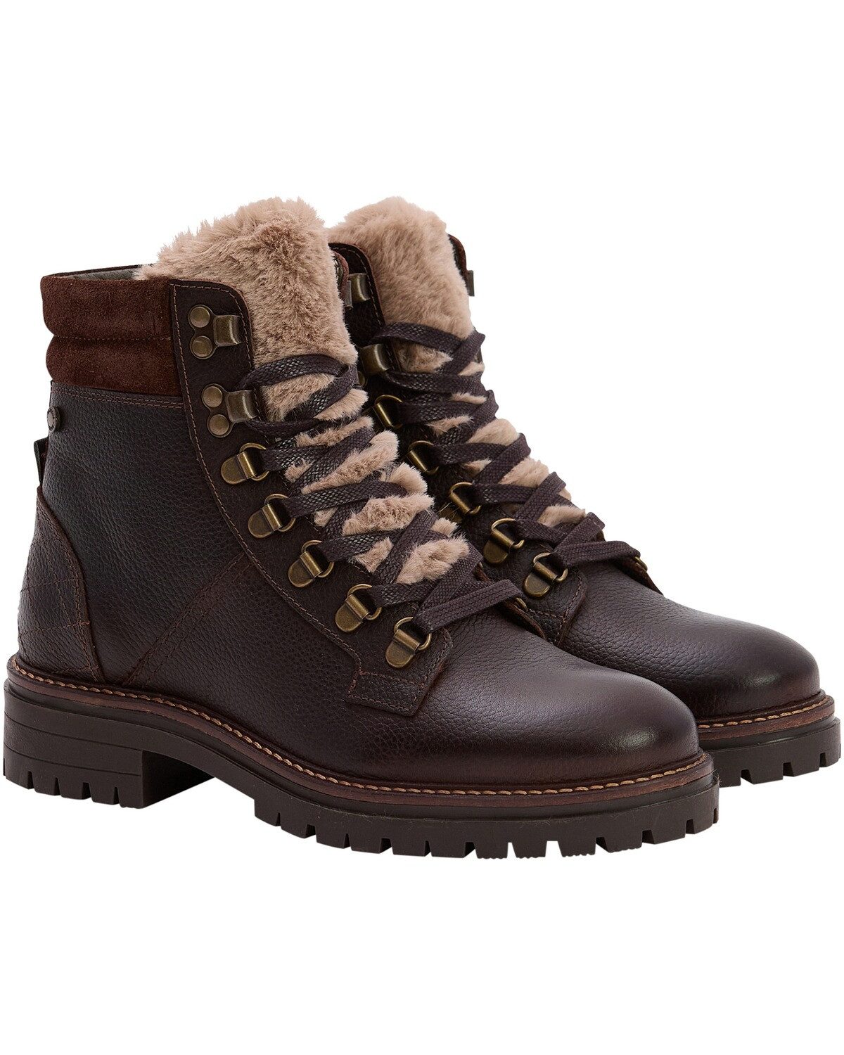 Barbour Lederboot Bamburgh Hiker Stiefel