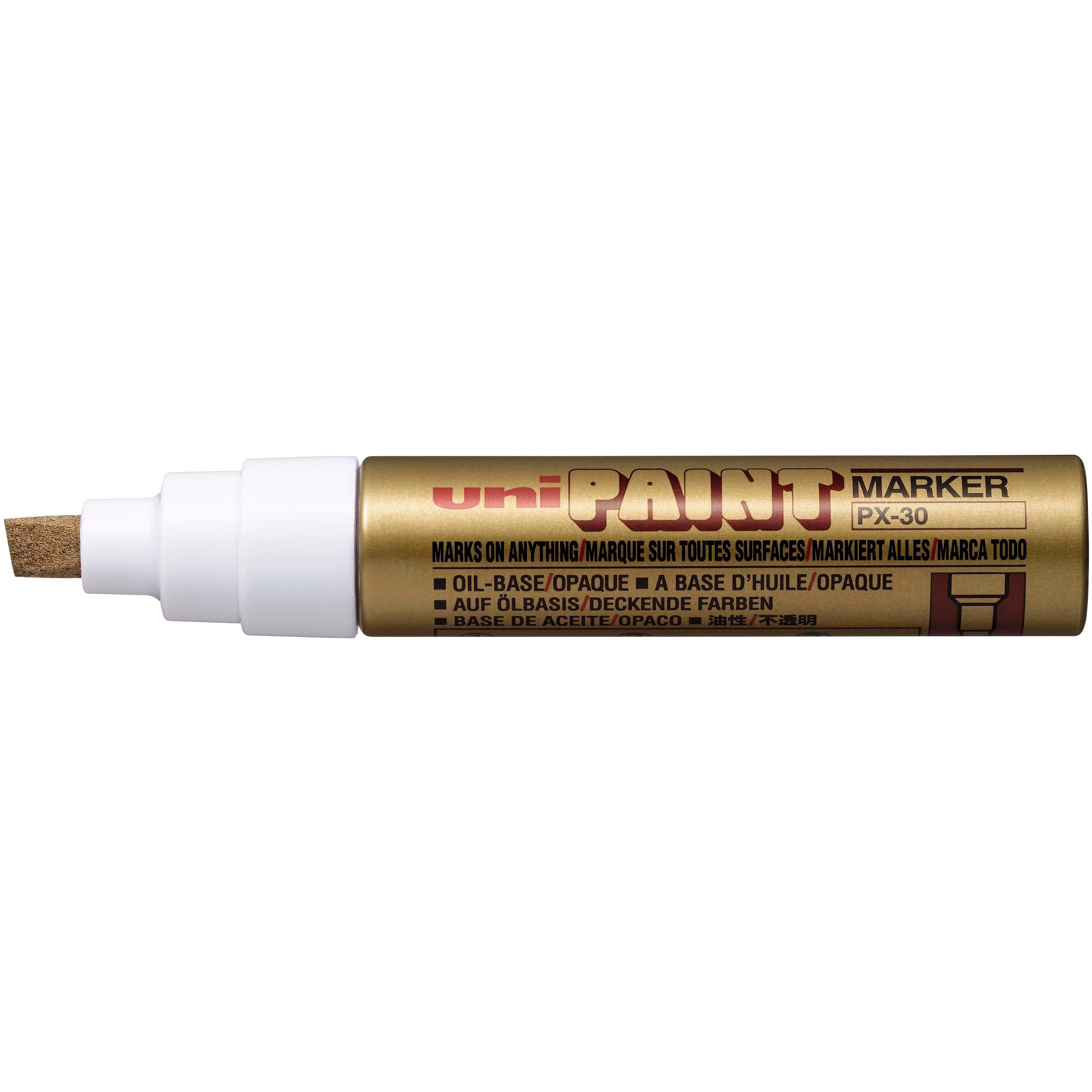 Mitsubishi Marker uni-ballPX-30 OR uni-ball Permanent-Marker PAINT (PX-30), gold