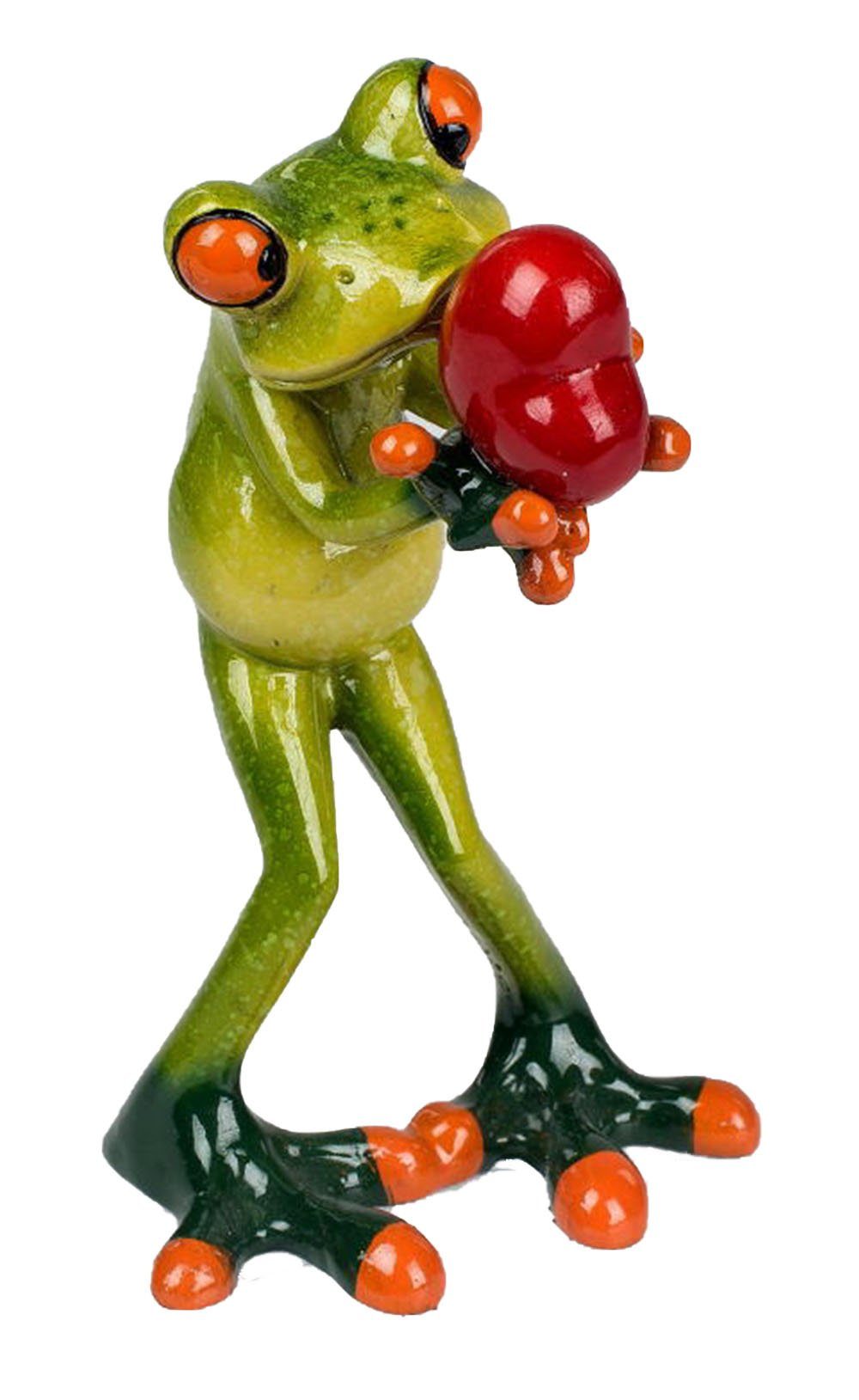 formano Girlanden Dekofigur verliebter Frosch mit Herz, 14 cm