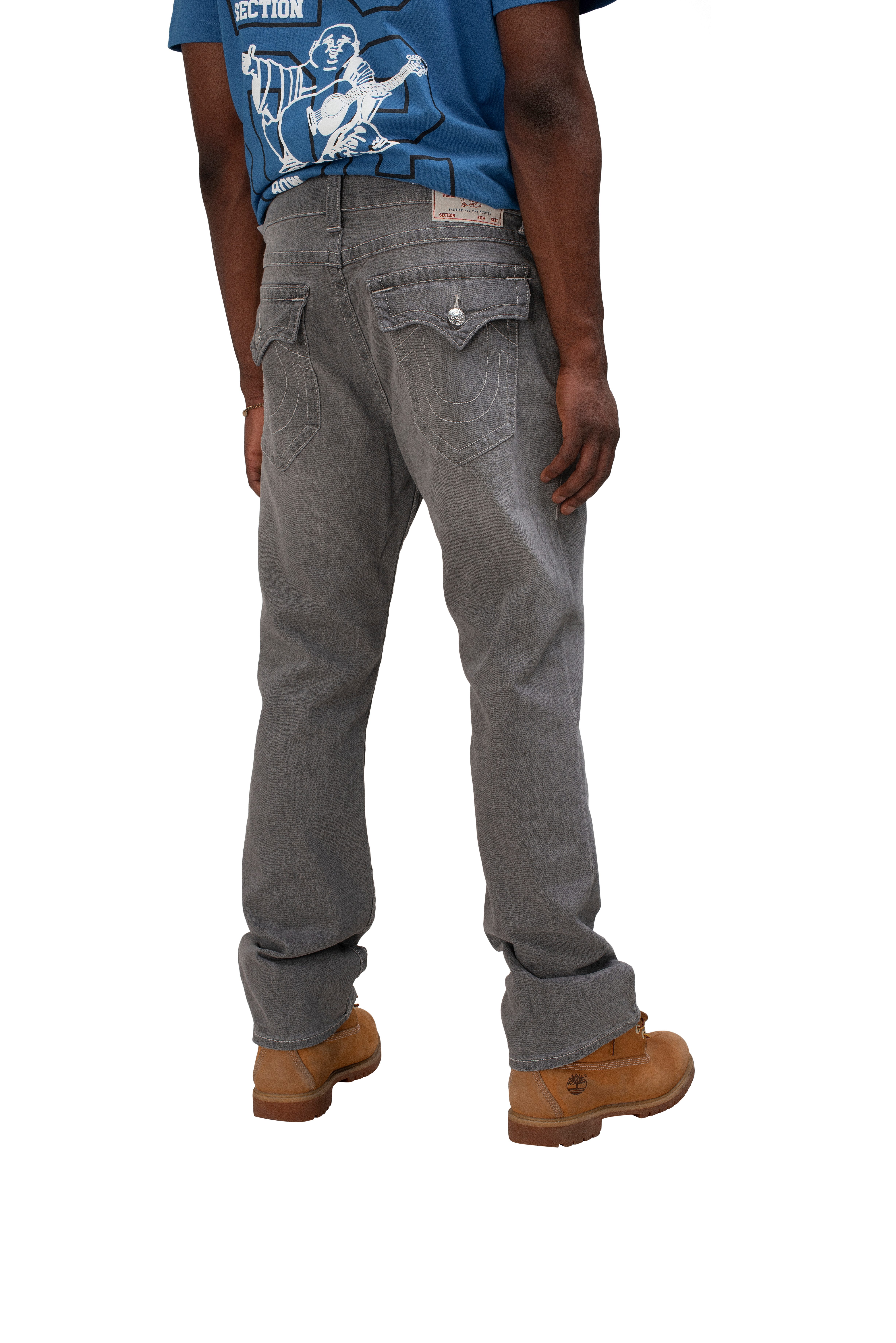 True Religion Straight-Jeans RICKY SN FLAP Baumwollmischung, straight fit