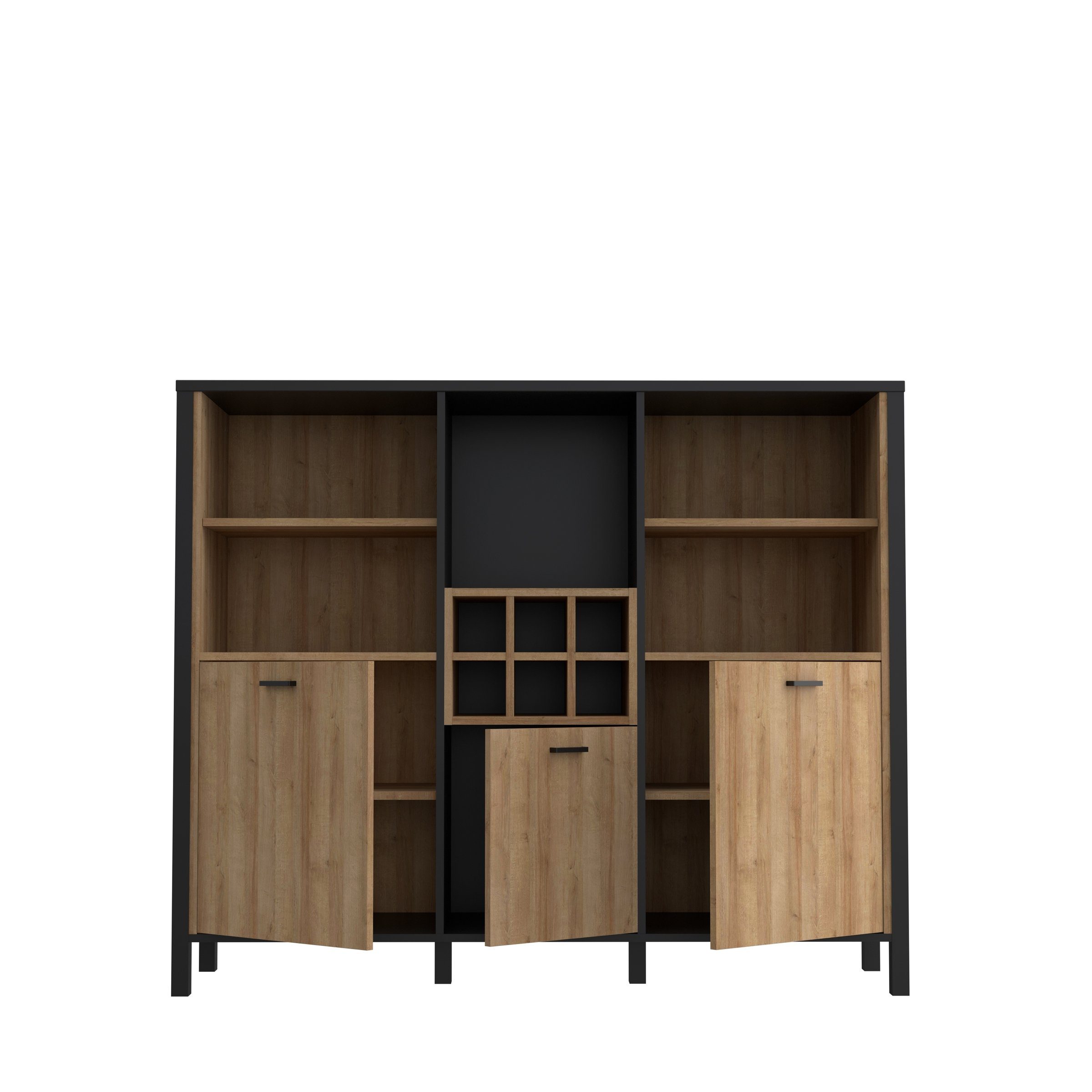 freiraum Barschrank Hialeah 139.4 x 117.1 x 40.2 cm (B/H/T)