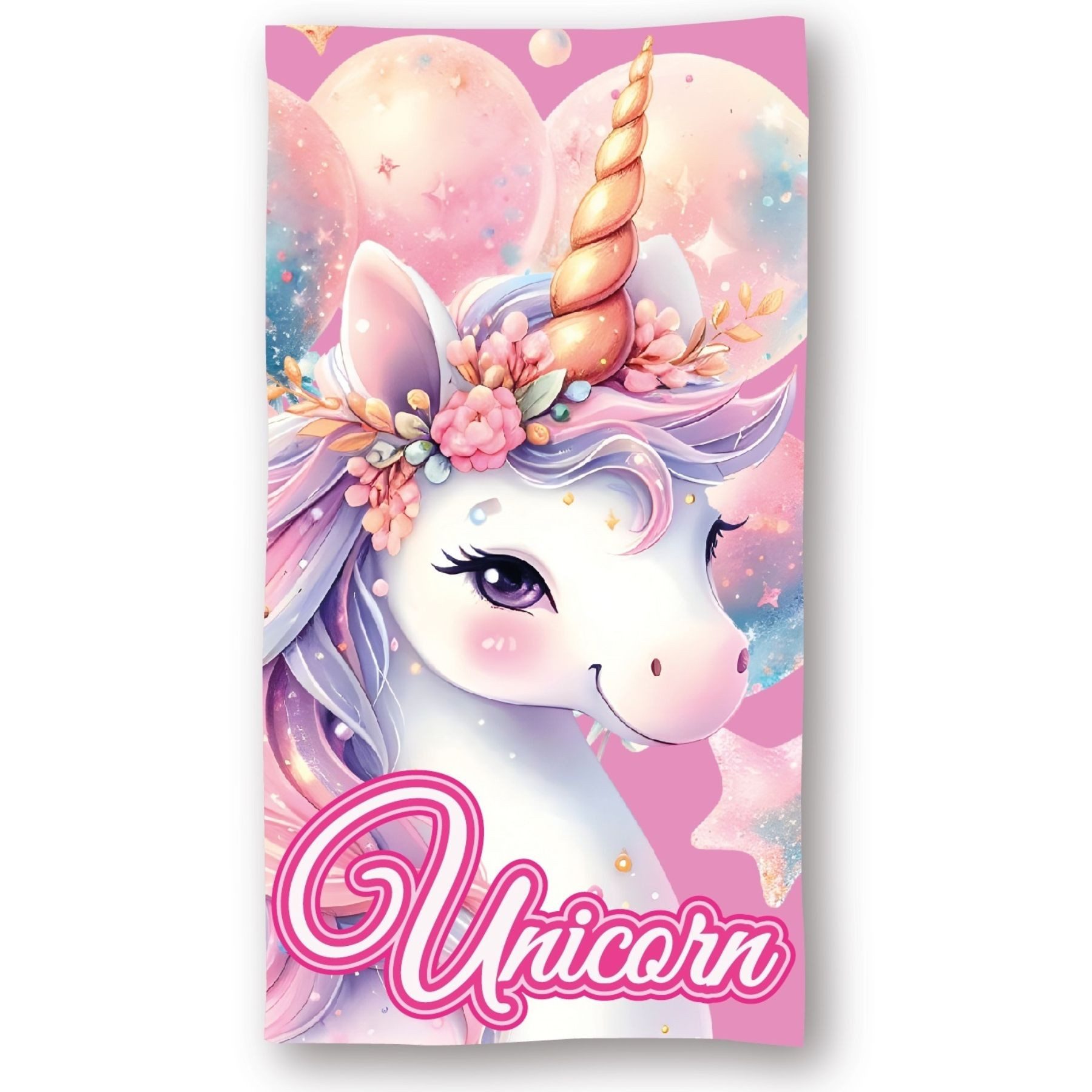 unicorn Strandtuch Strandtuch Frottee Badetuch mit Premium Druck, 70x140 cm günstig online kaufen