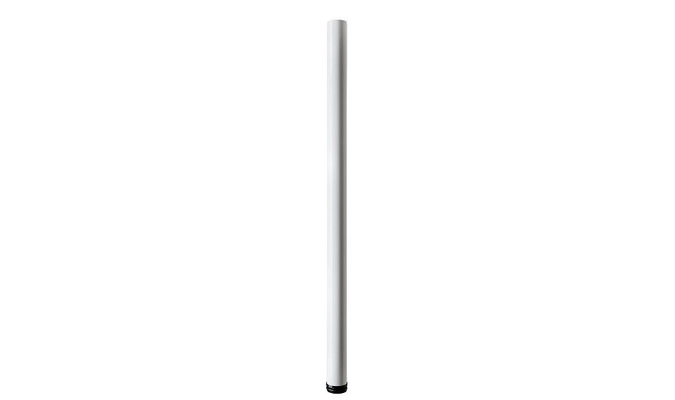 Hettich Möbelfuß Hettich Möbelfuß 6,0 x 110 - 113 cm Stahl weiß - 1