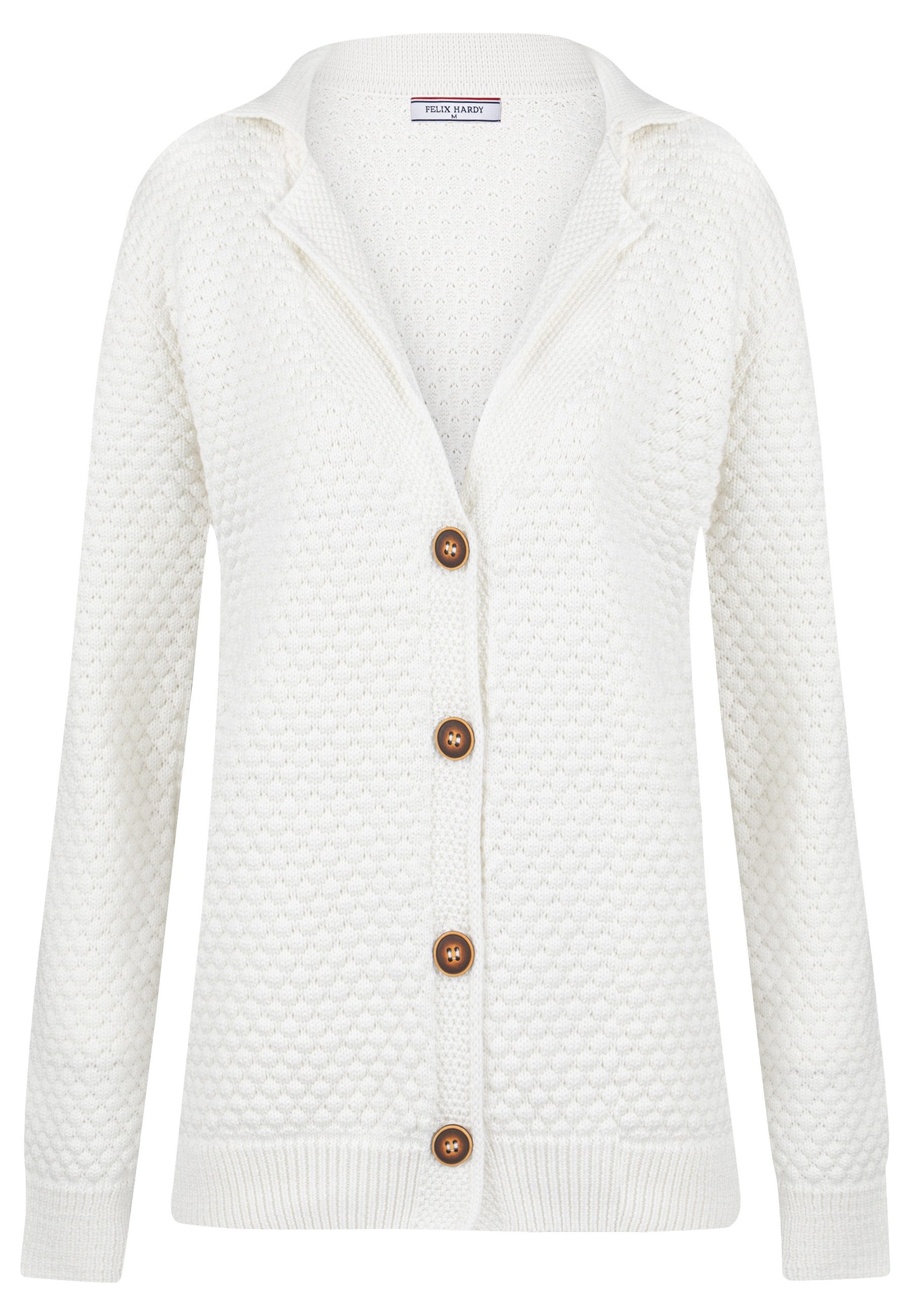 Felix Hardy Strickjacke Baumwolle Cardigan