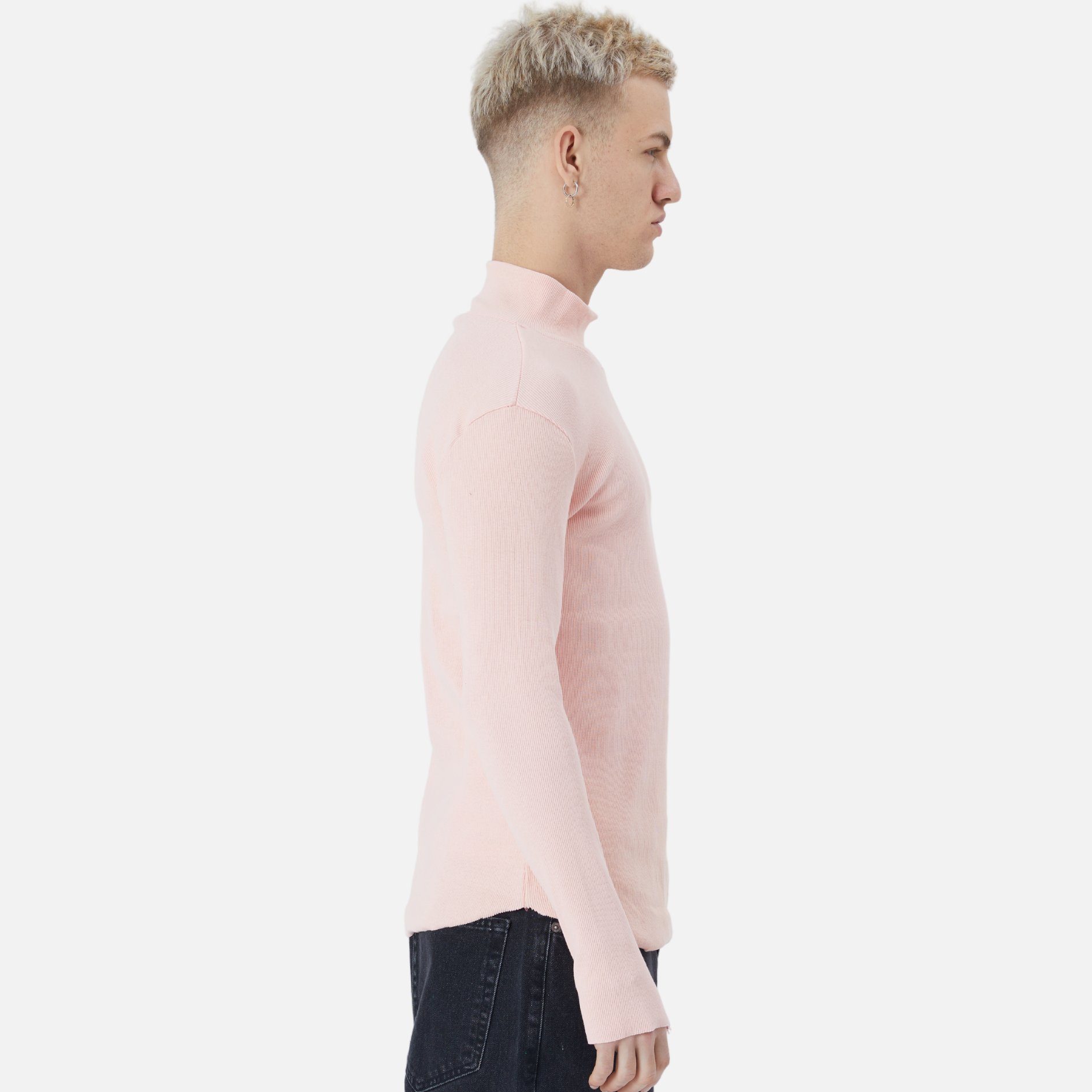Regular Rundhals Casuals Rosa Pullover Fit Herren COFI Sweatshirt Sweatshirt