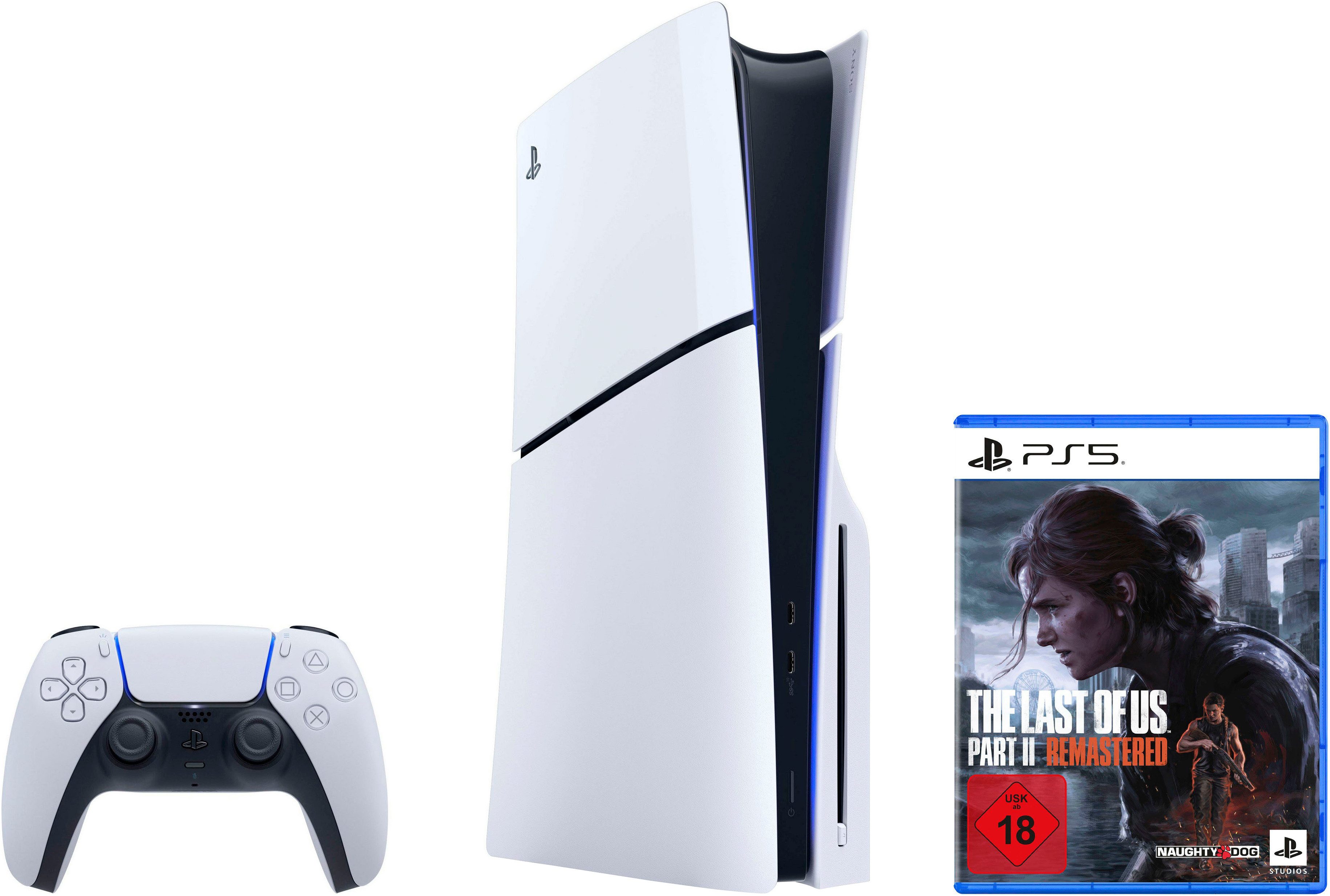 Disk Edition (Slim) + The Last of Us Part II Remastered