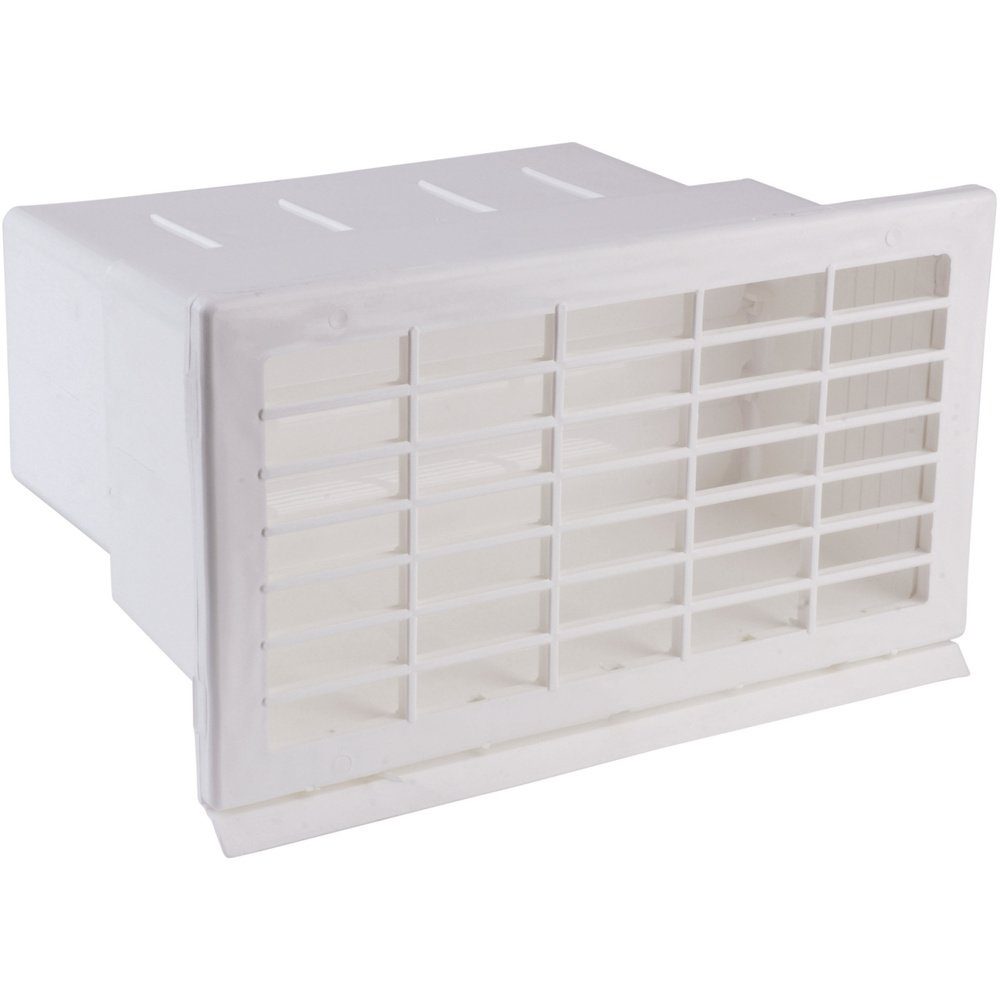 Wallair Abluft-Set Wallair N37898 Energiespar-Mauerkasten Kunststoff
