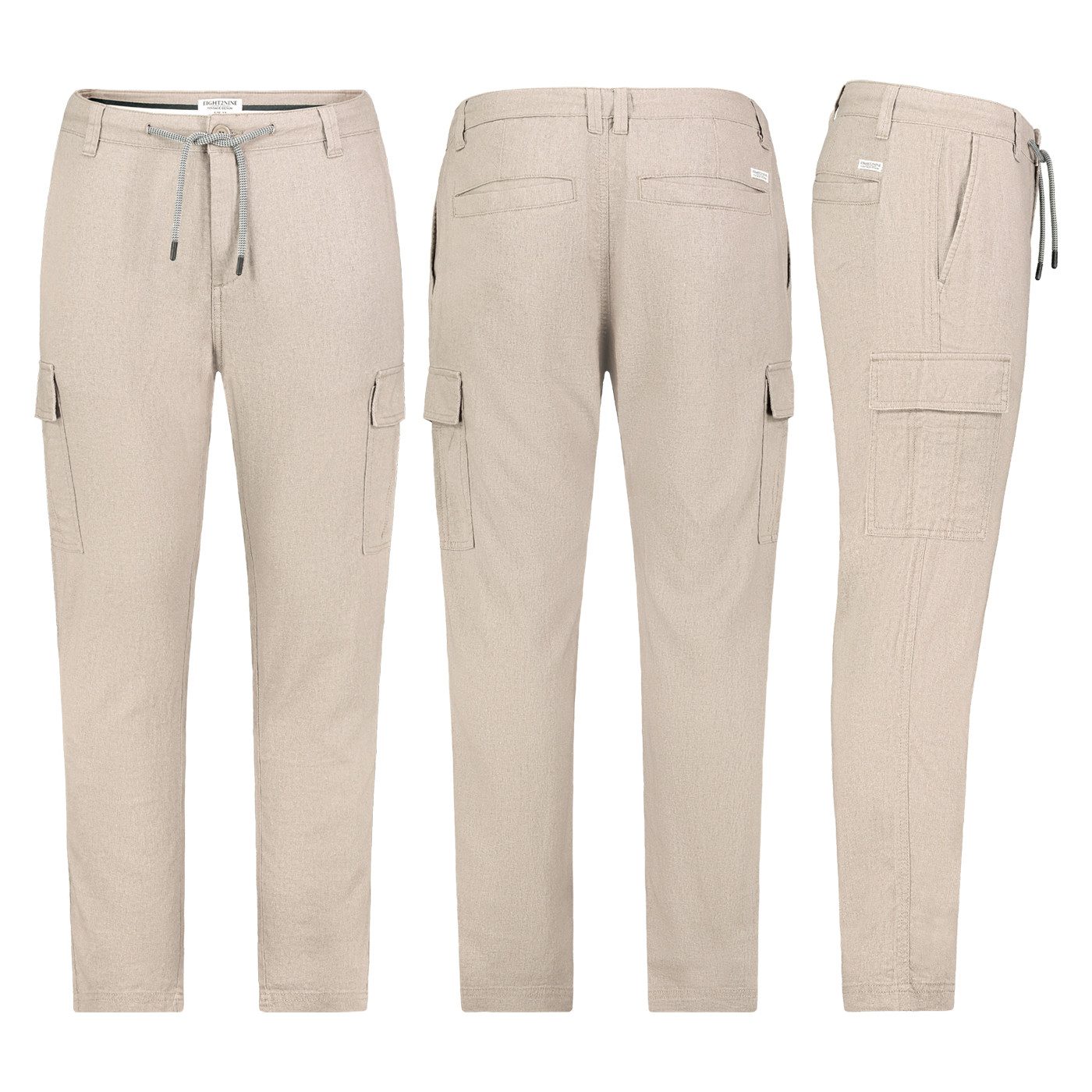 Eight2Nine Chinos Eight2nine Herren Leinen Hose Leinenhose Regular Freizeit günstig online kaufen