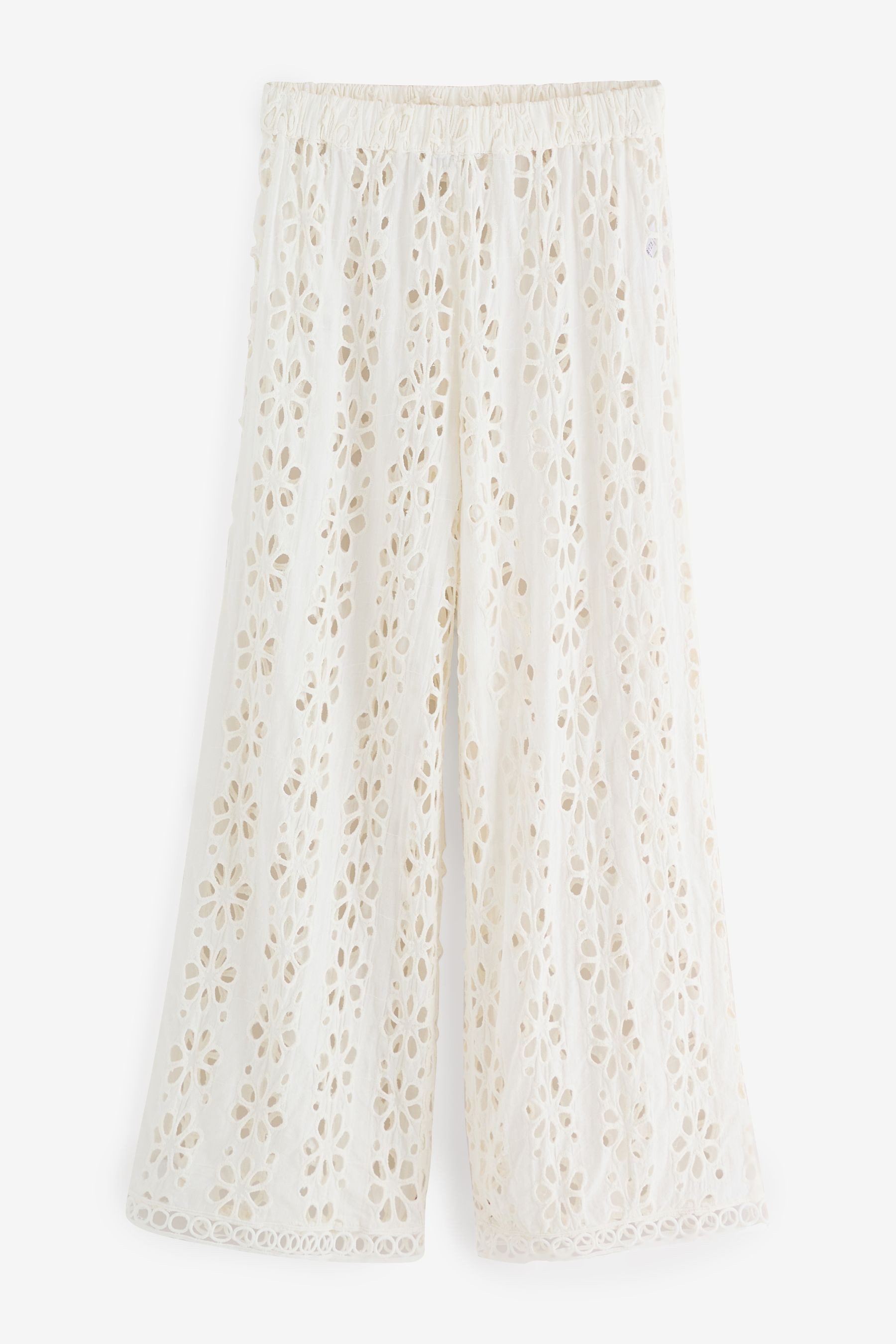 B by Ted Baker Strandhose B by Ted Baker Baumwoll-Strandhose mit Lochstick günstig online kaufen