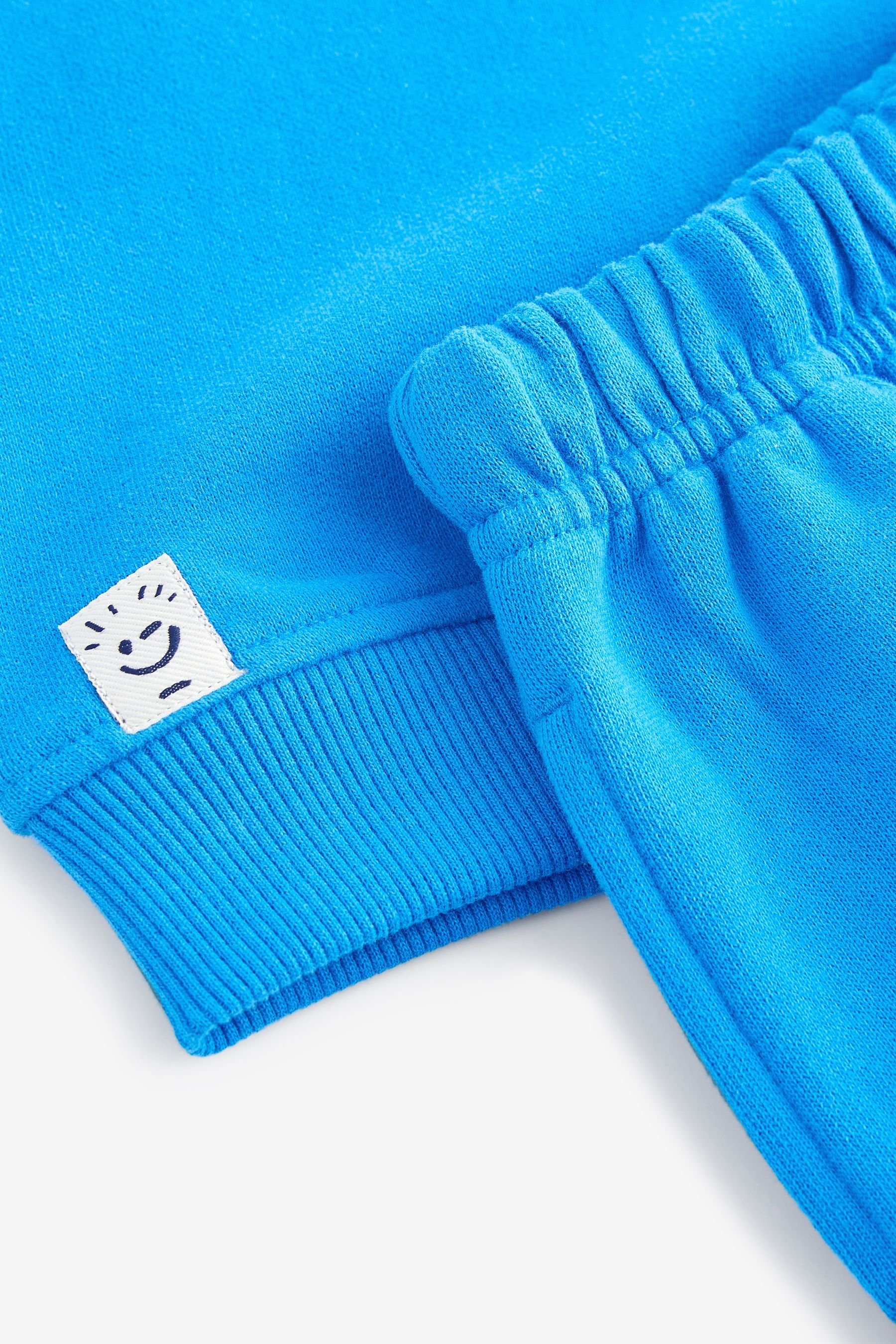 Sweatanzug Weiches und Blue Cobalt (2-tlg) Next Oversized-Sweatshirt Jogginghose