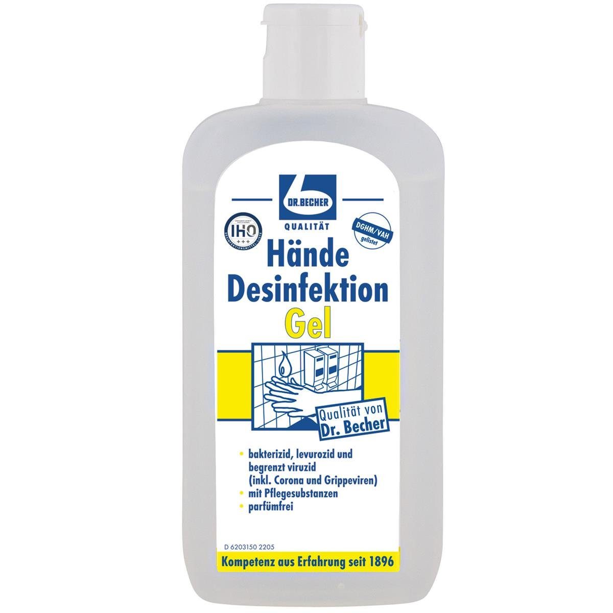 Dr. Becher Handseife Dr. Becher Hände Desinfektion 100ml Parfüm- und farbstofffreies Gel (1