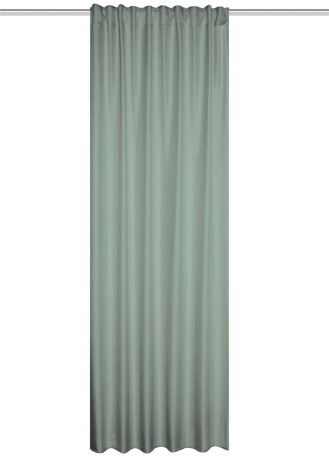 HOME WOHNIDEEN Vorhang Eskamio 145 x 135 cm 1x Thermoschal Grün (1 St), Kun günstig online kaufen