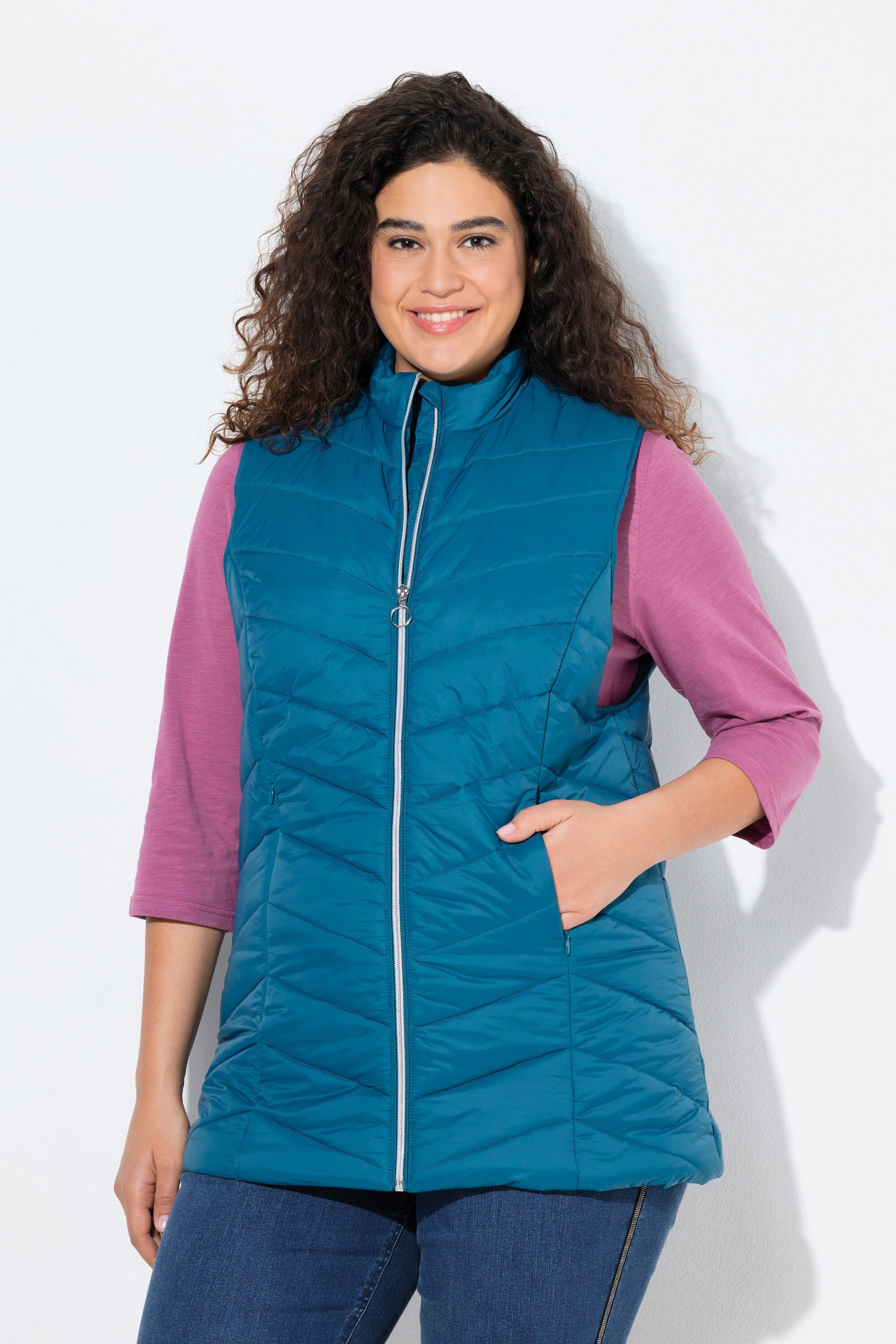 Ulla Popken Steppweste HYPRAR Funktions-Steppweste wasserabweisend günstig online kaufen