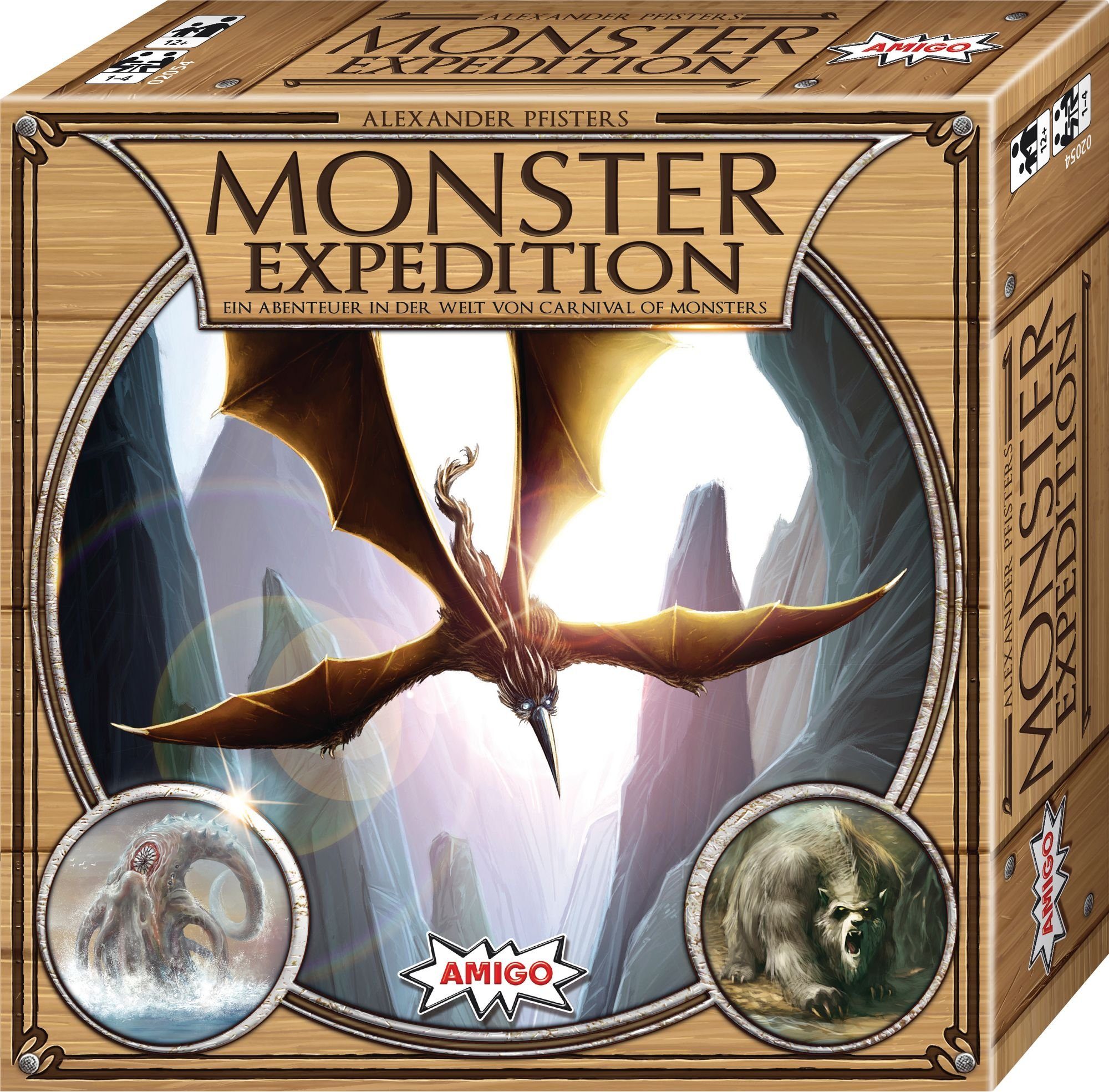 AMIGO Spiel, Monster Expedition - Würfelspiel für 1-4 Spieler a