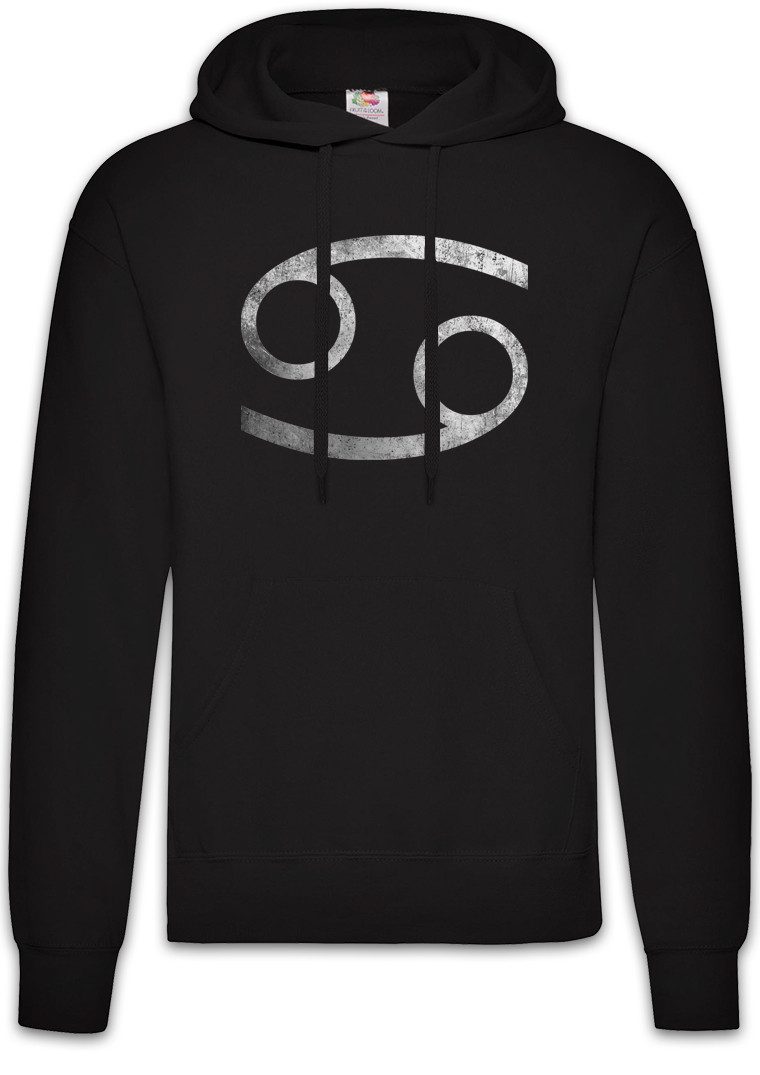 Hoodie Zodiac Sign Crab Herren Hoodie Krebs Horoskop Tierkreis