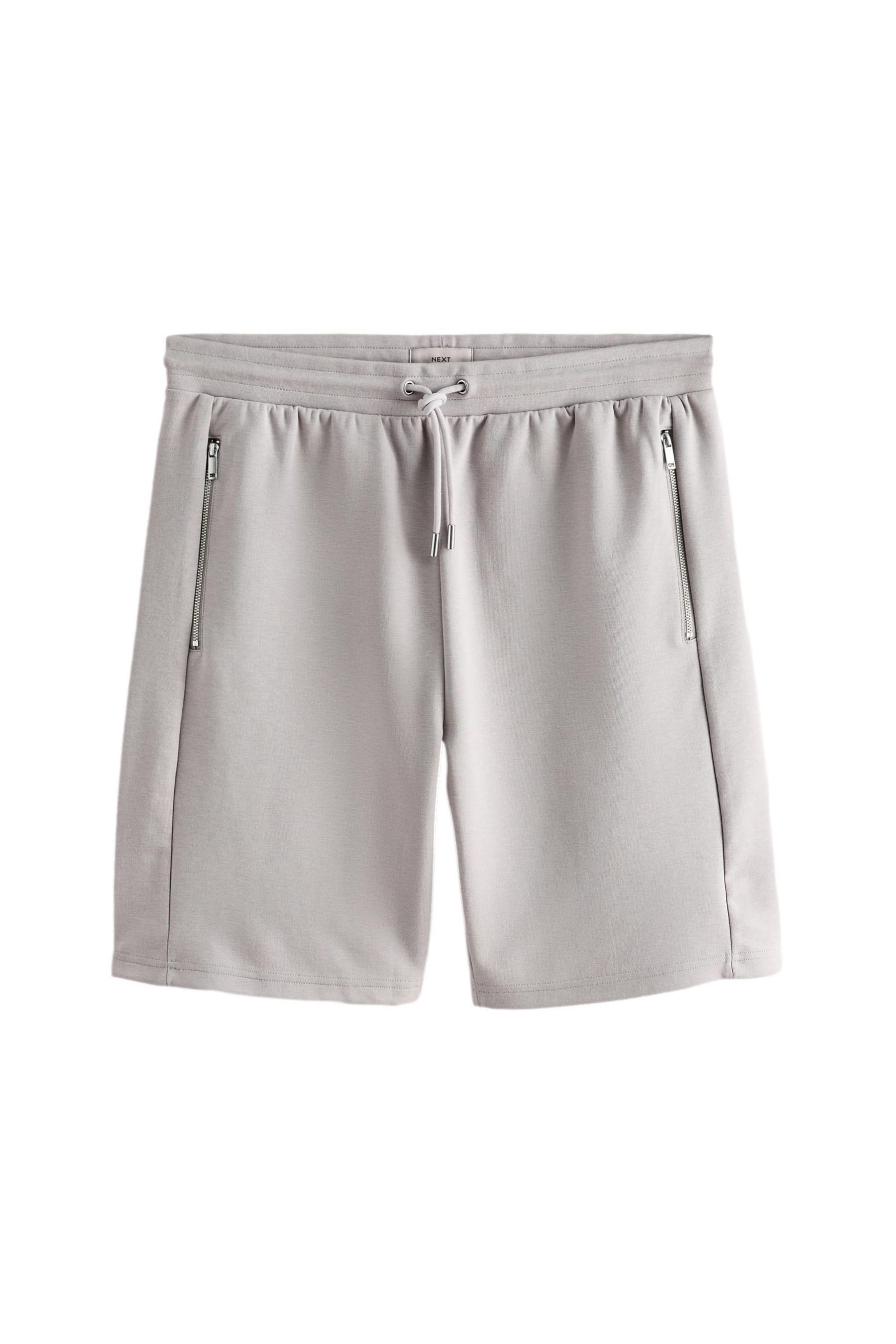 Next Sweatshorts Straight Fit Jersey-Shorts, Reißverschlusstasche (1-tlg)