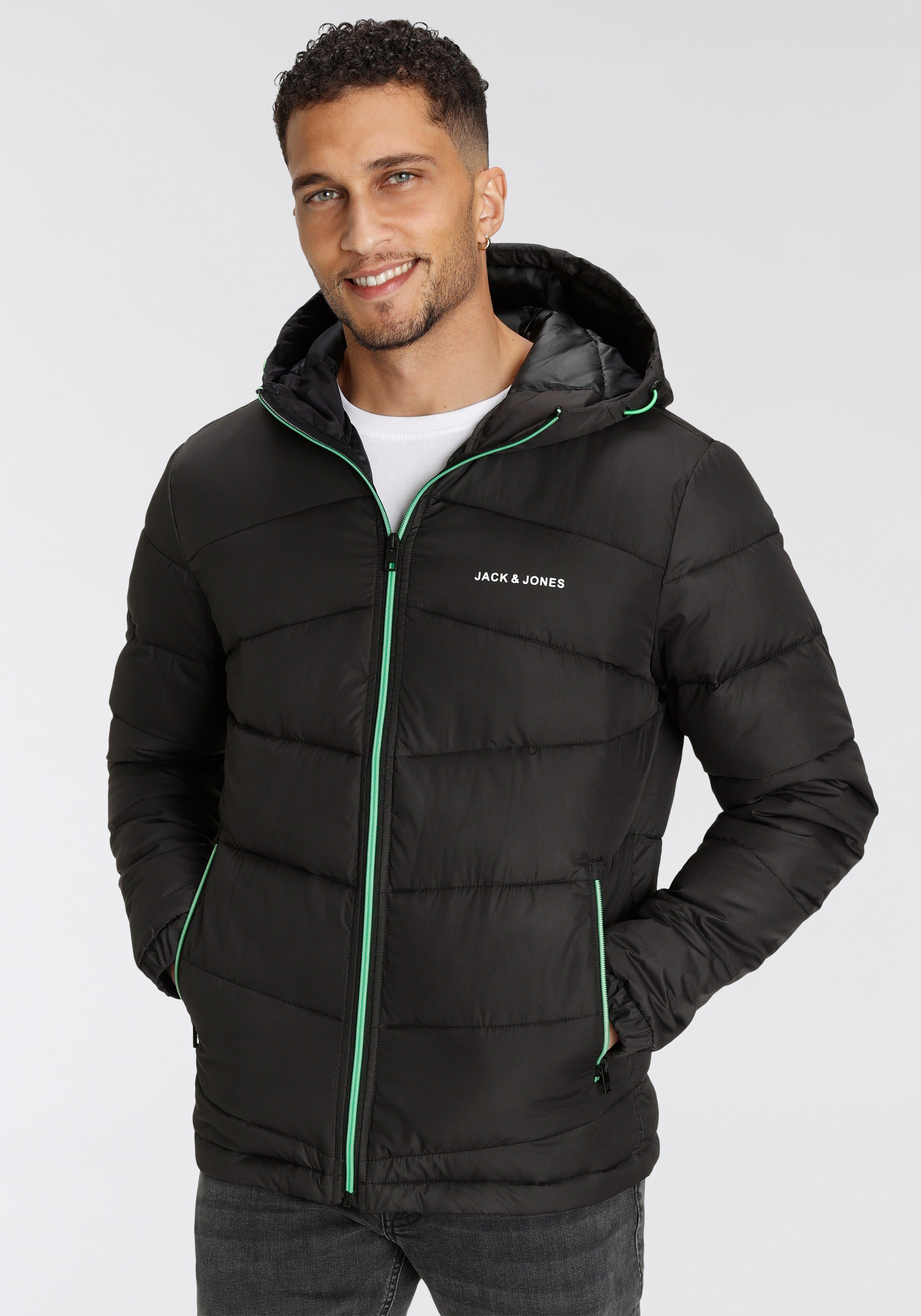 Jack & Jones Steppjacke JJ JJGLOBUS LIGHT PUFFER