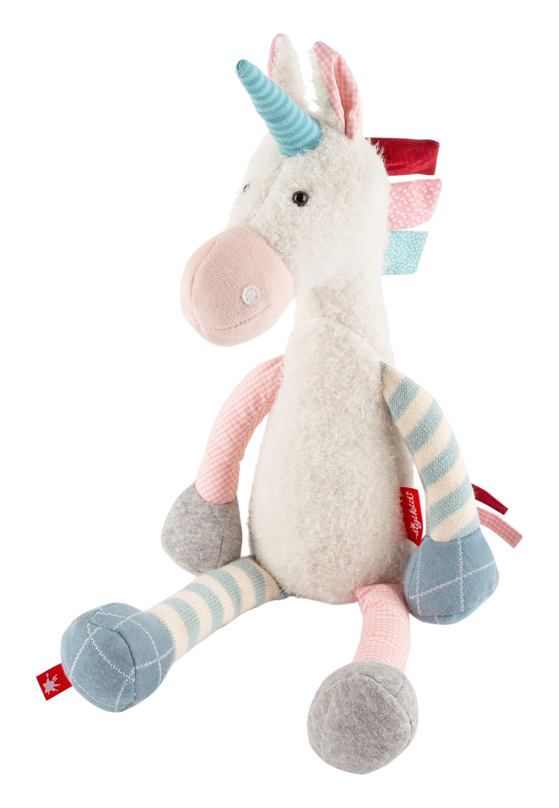 Sigikid Kuscheltier Kuscheltier Einhorn Patchwork Sweety (1-St)
