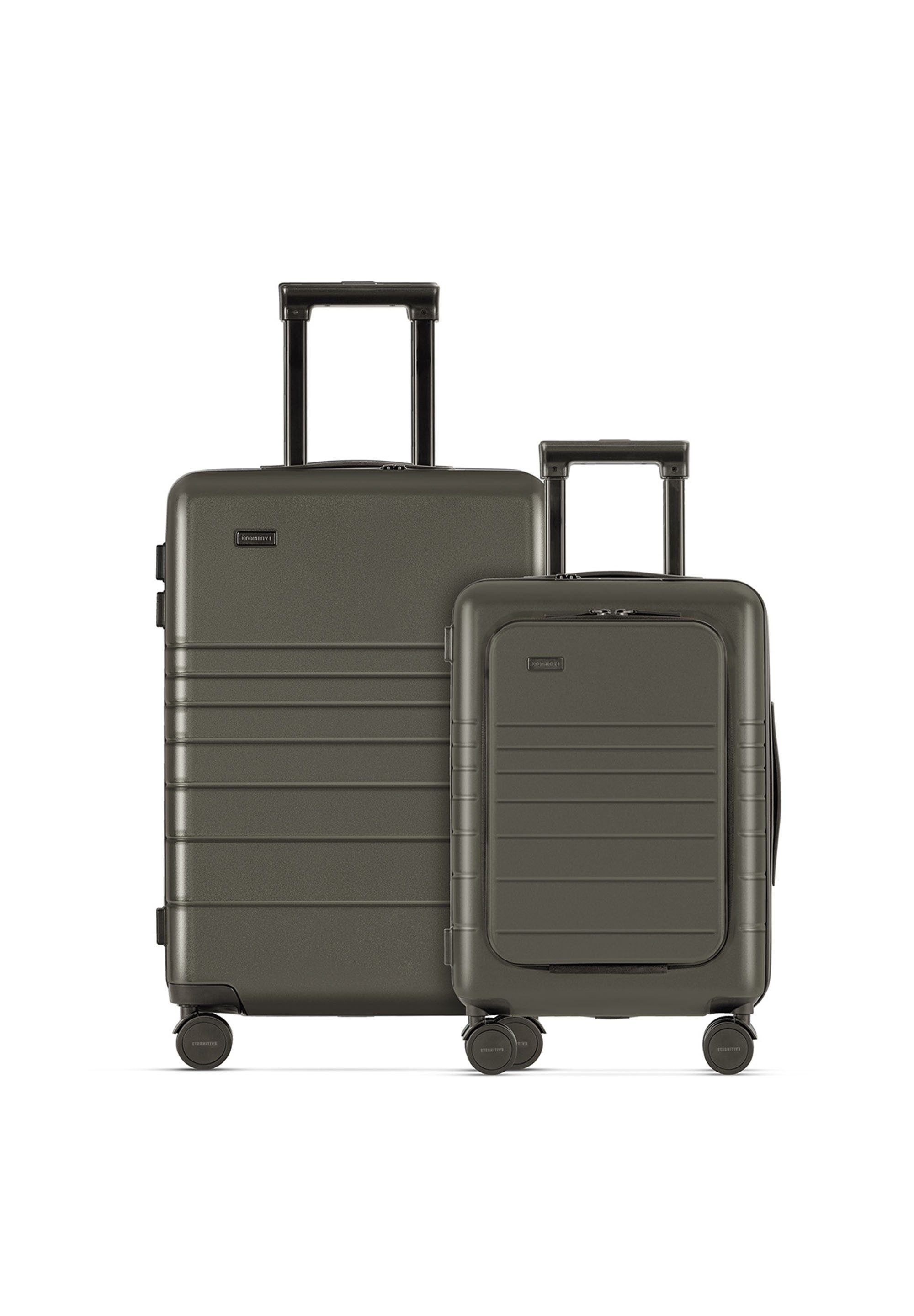 ETERNITIVE Trolleyset Set E3 CPM, 4 Rollen, Set aus zwei Koffern - cabin 33L und medium 64L - Hartschallenkoffer