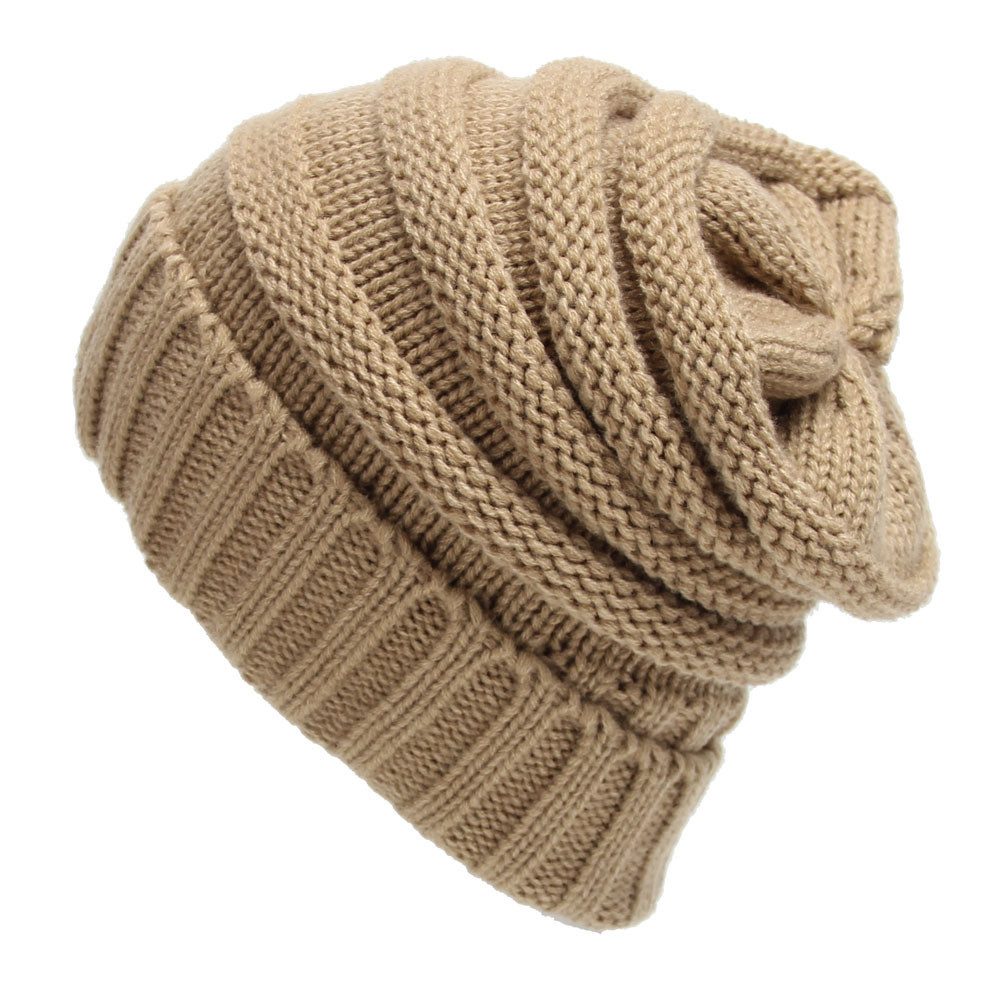 Coonoor Strickmütze Damen Slouch Beanie Mütze Street Style Grobstrick Wintermützen