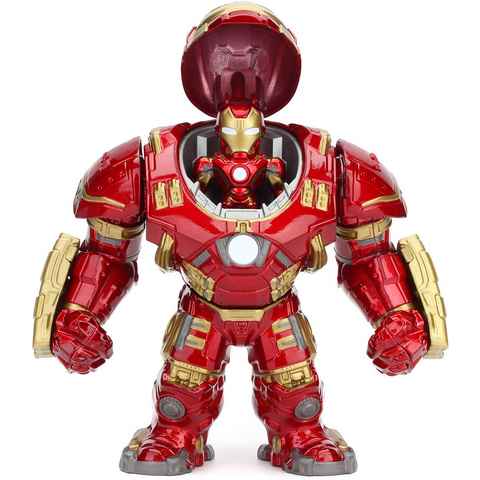 JADA Actionfigur Marvel Hulkbuster + Ironman Figur, aus Metall