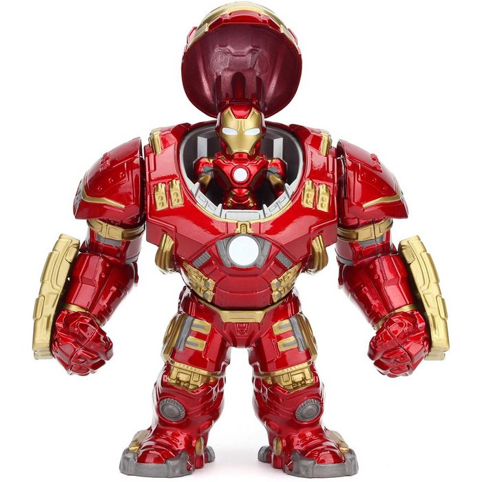 JADA Actionfigur Marvel Hulkbuster + Ironman Figur aus Metall