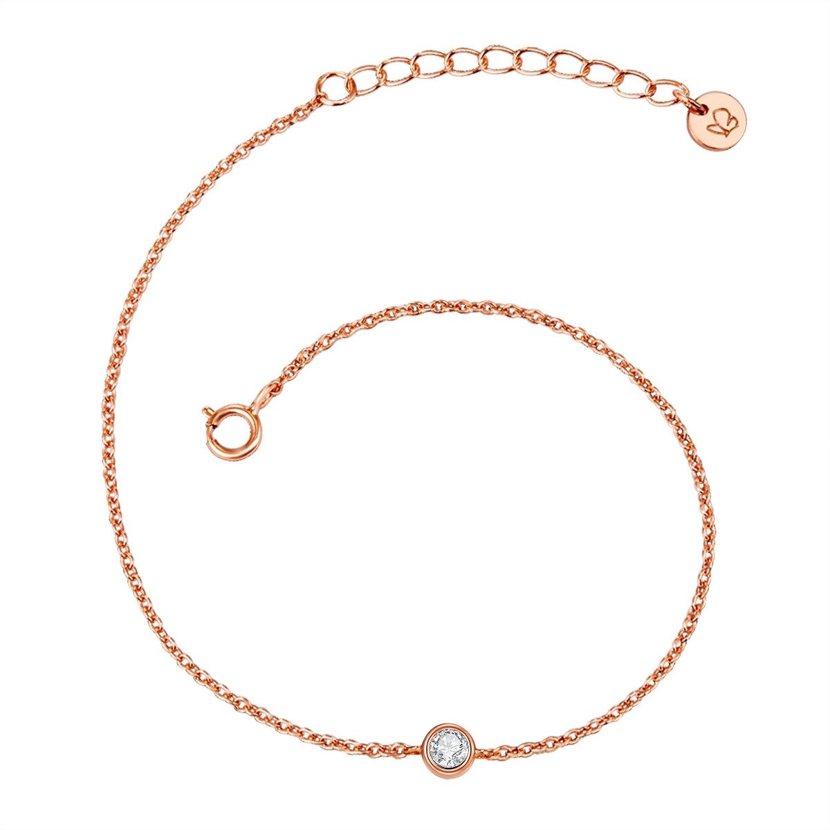Glanzstücke München Gliederarmband F708 (1-tlg), aus Sterling Silber günstig online kaufen