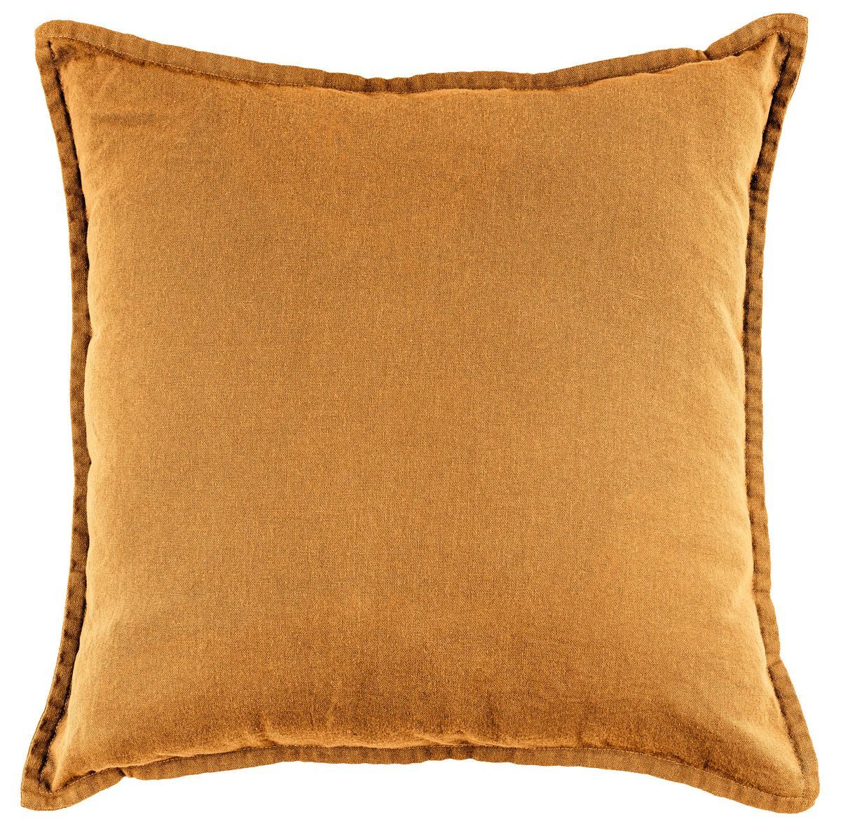 JACK Dekokissen 45x45cm Kissen Baumwolle inkl. Füllung Leinenoptik Mistral, große Auswahl, Uni, Bunt, kuschelig weiche Qualität